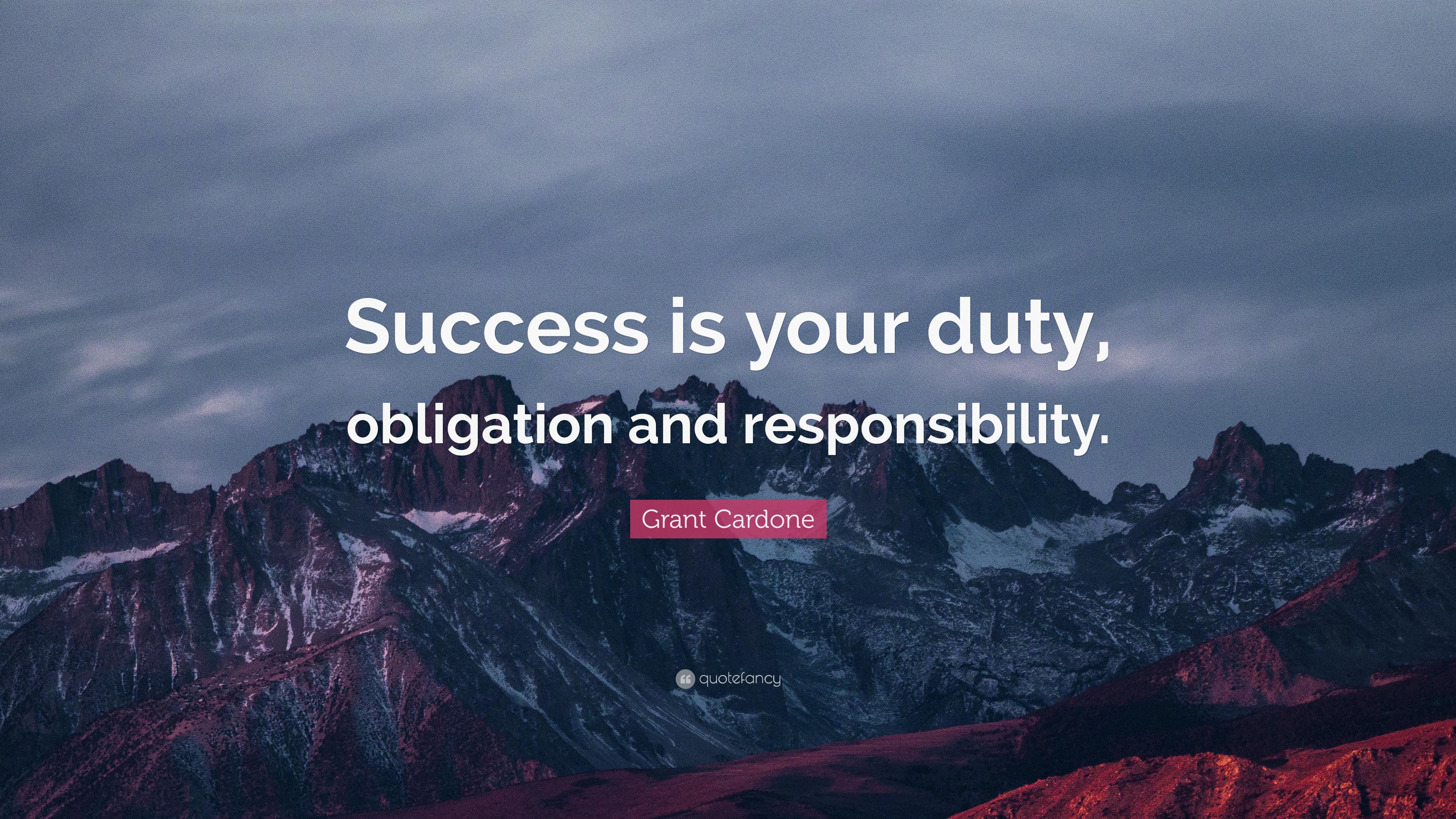 3840x2160 Grant Cardone Quote: “Success is your