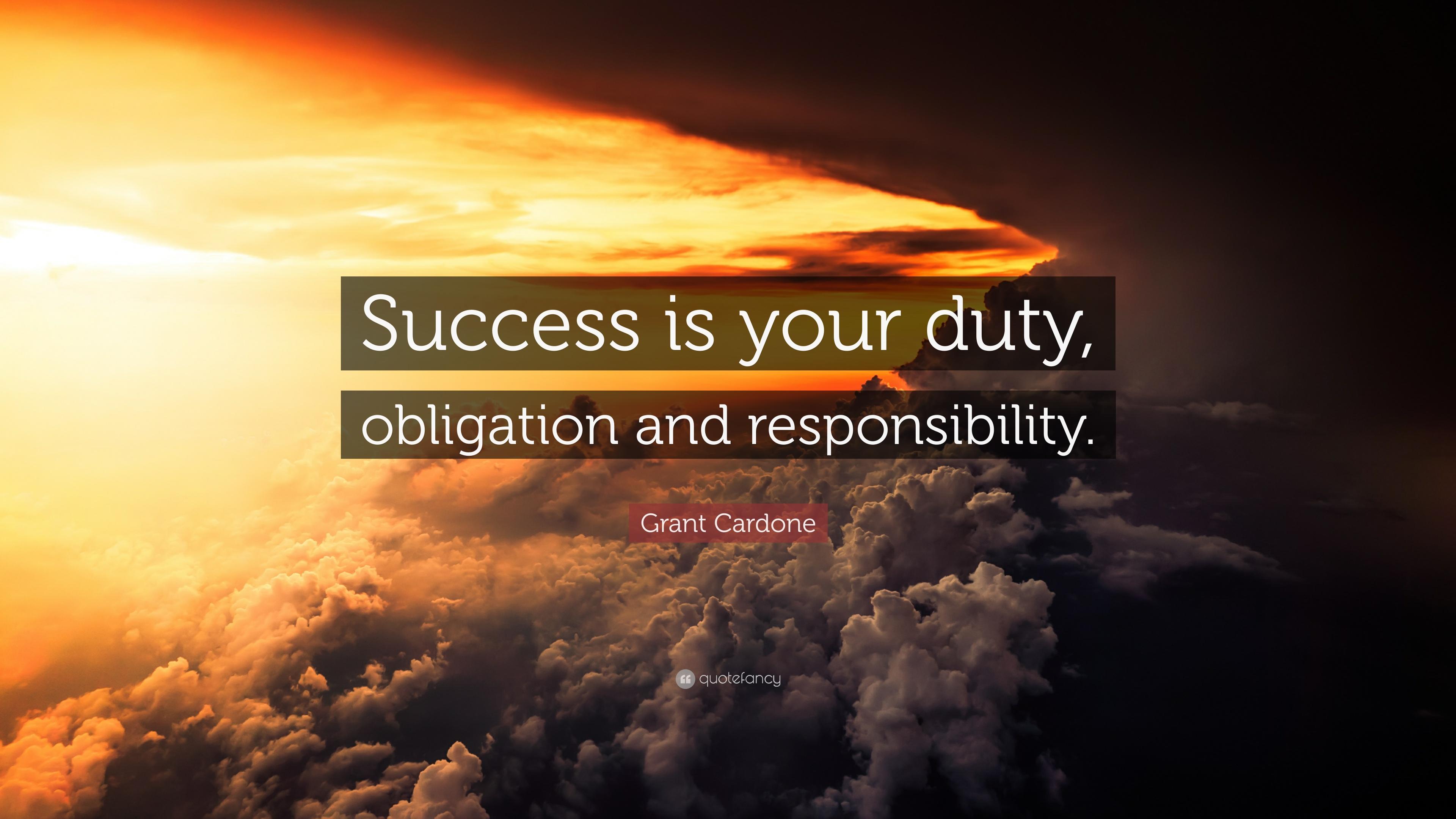 3840x2160 Grant Cardone Quote: “Success is your