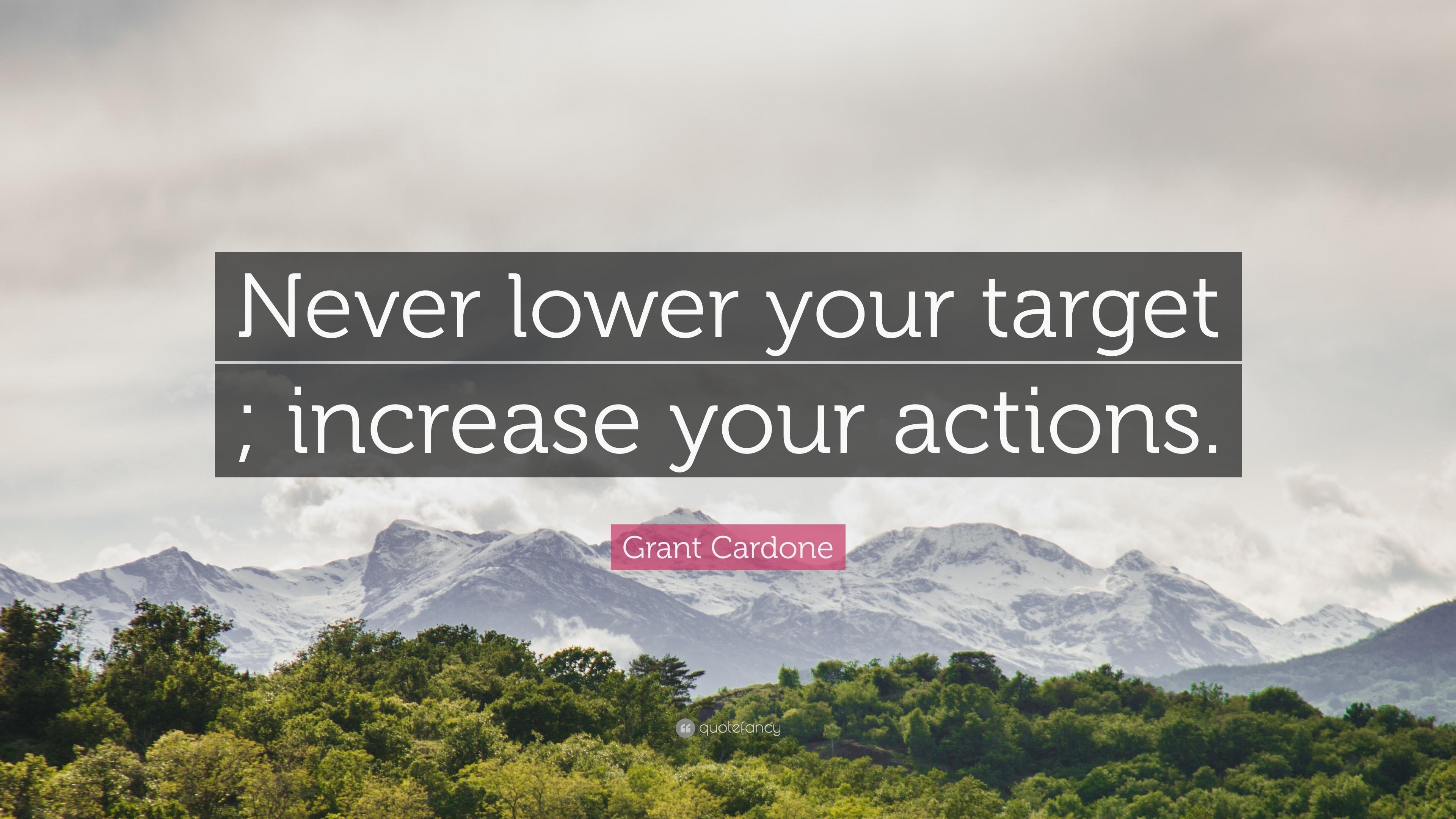 3840x2160 Grant Cardone Quote: “Never lower your