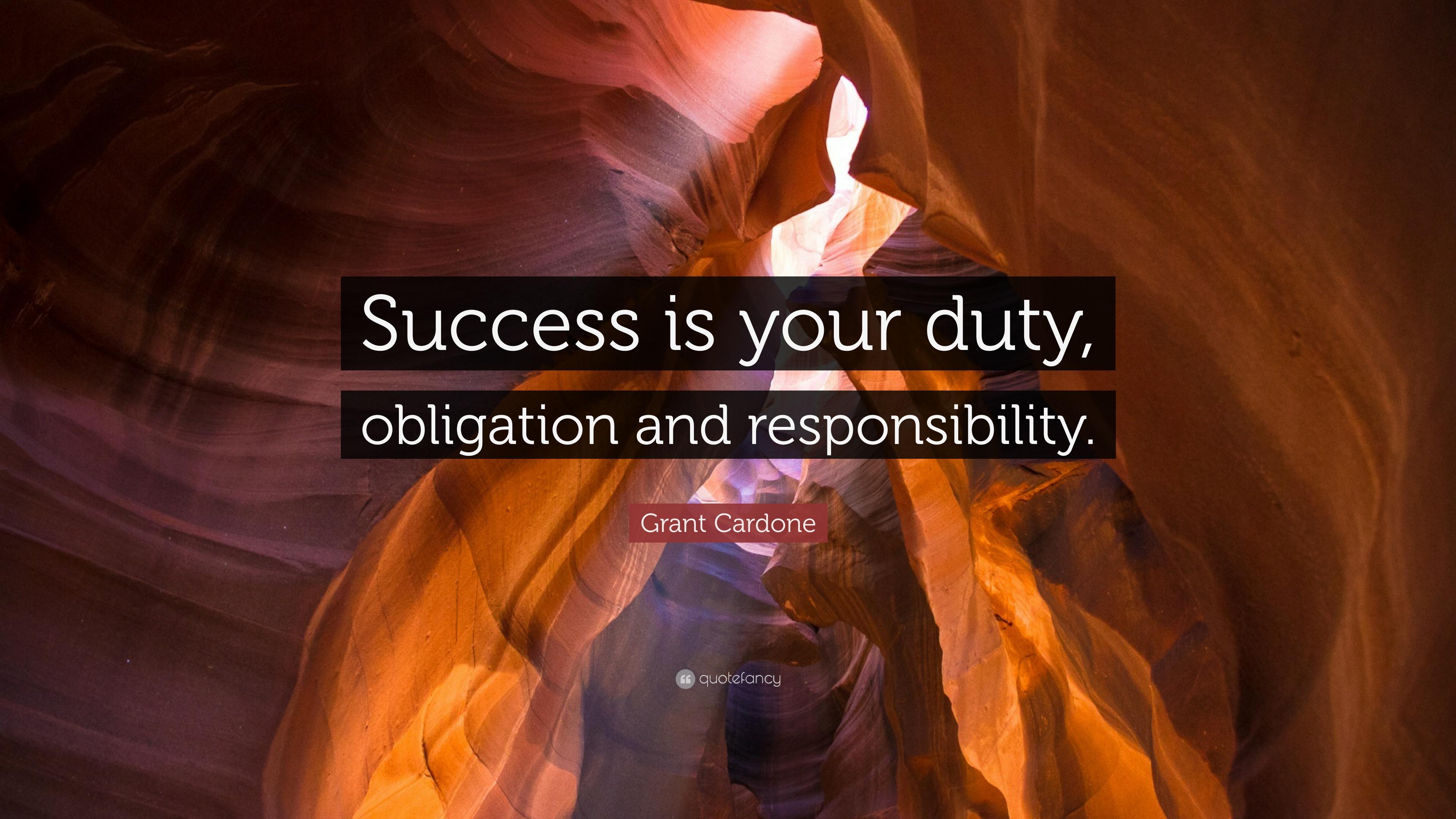 3840x2160 Grant Cardone Quote: “Success is your
