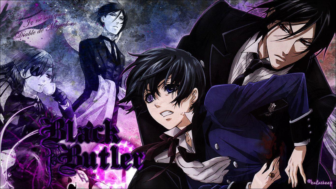 Kuroshitsuji Black Butler Anime Manga Ciel Phanomhive  Black Butler  Wallpaper Phone PNG Image  Transparent PNG Free Download on SeekPNG