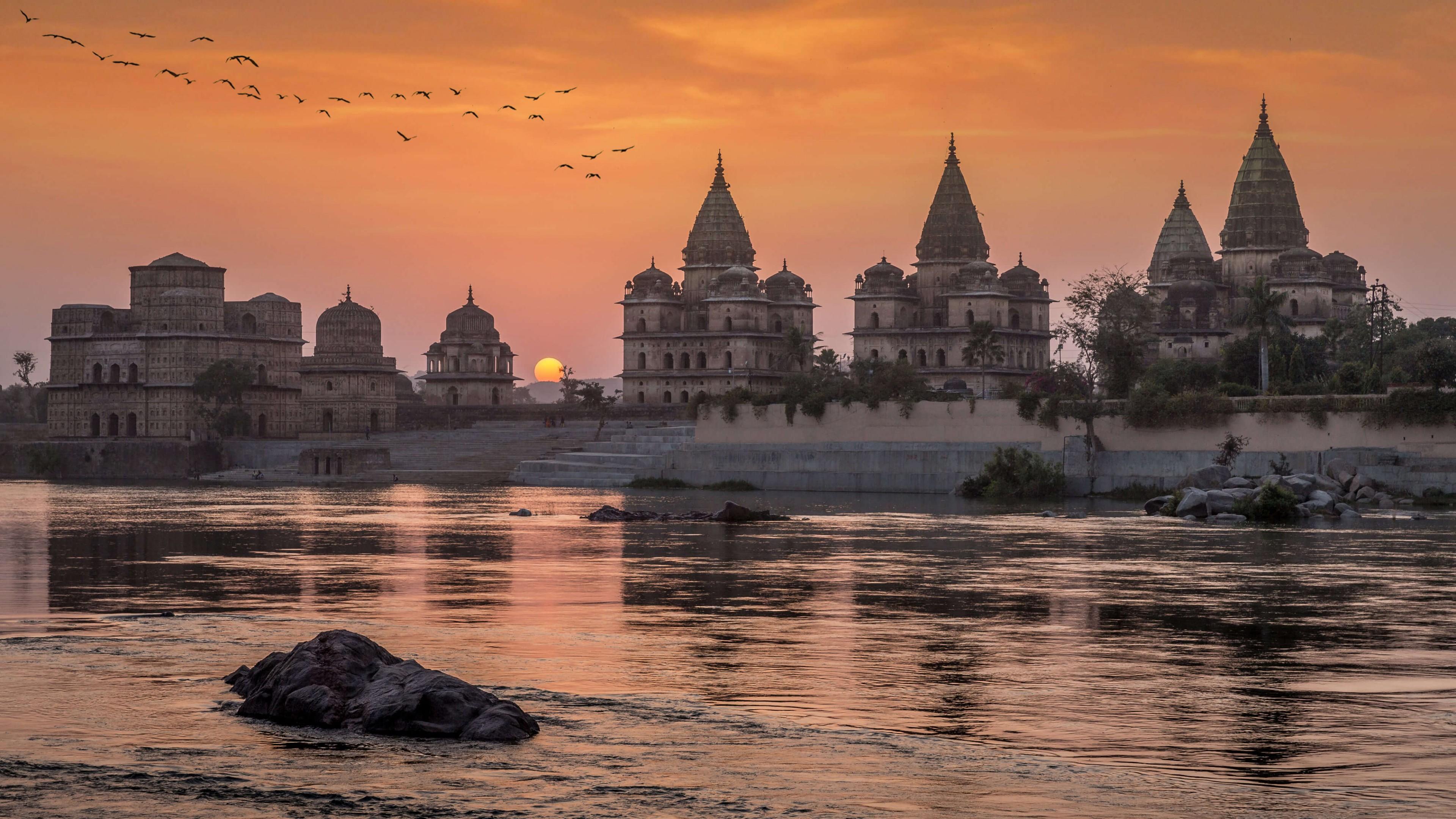 3840x2160 Wallpaper Orchha, Madhya Pradesh, India