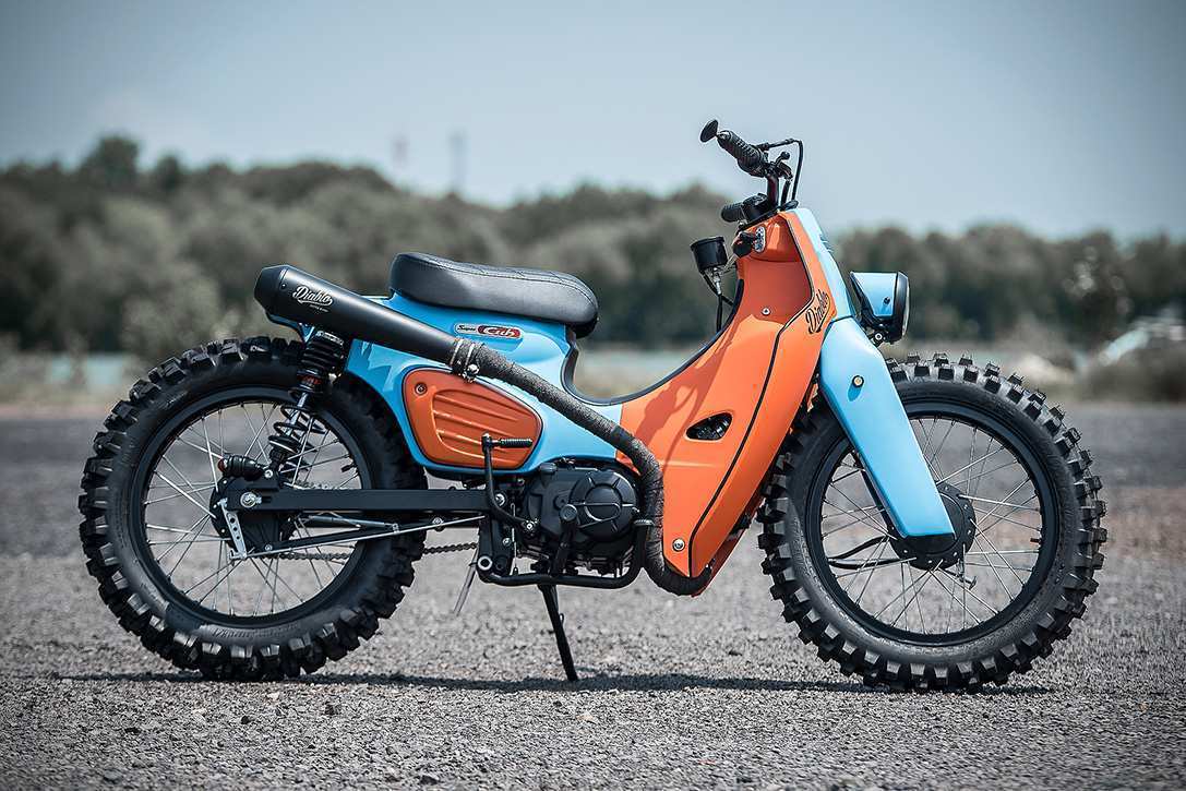 1087x725 Honda Super Cub Wallpaper