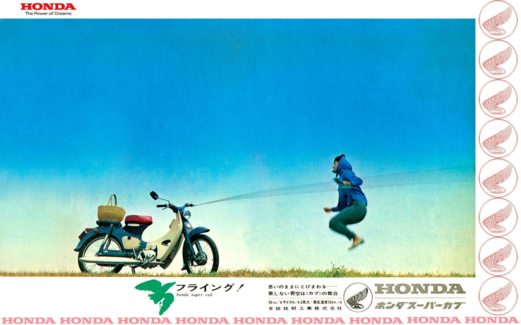 1680x1050 Honda Super Cub Wallpaper