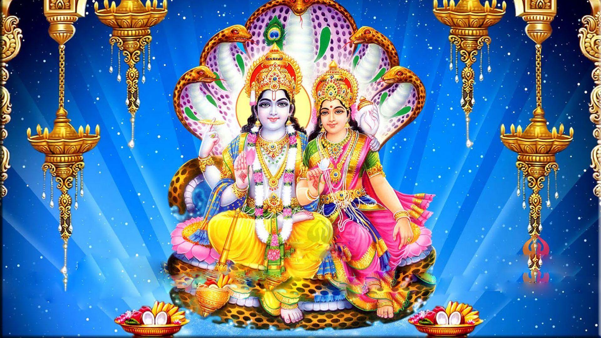 1920x1080 Lakshmi Narayan Wallpaper