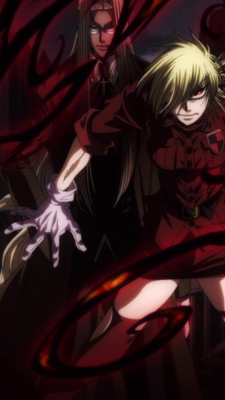 750x1334 Free download Seras victoria hellsing