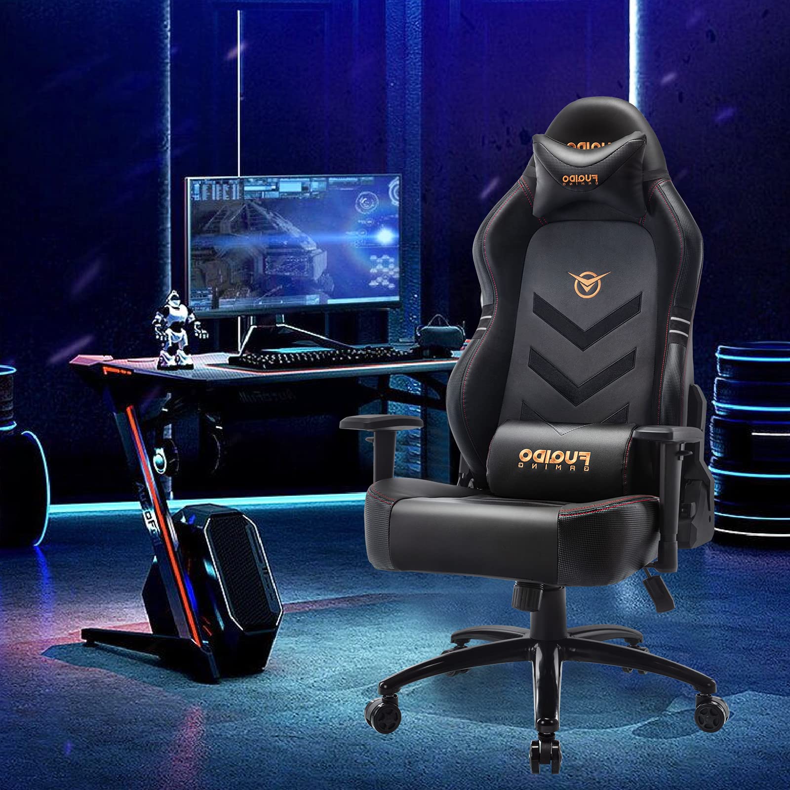 1600x1600 COLAMY 1325 Gaming Chair, Black