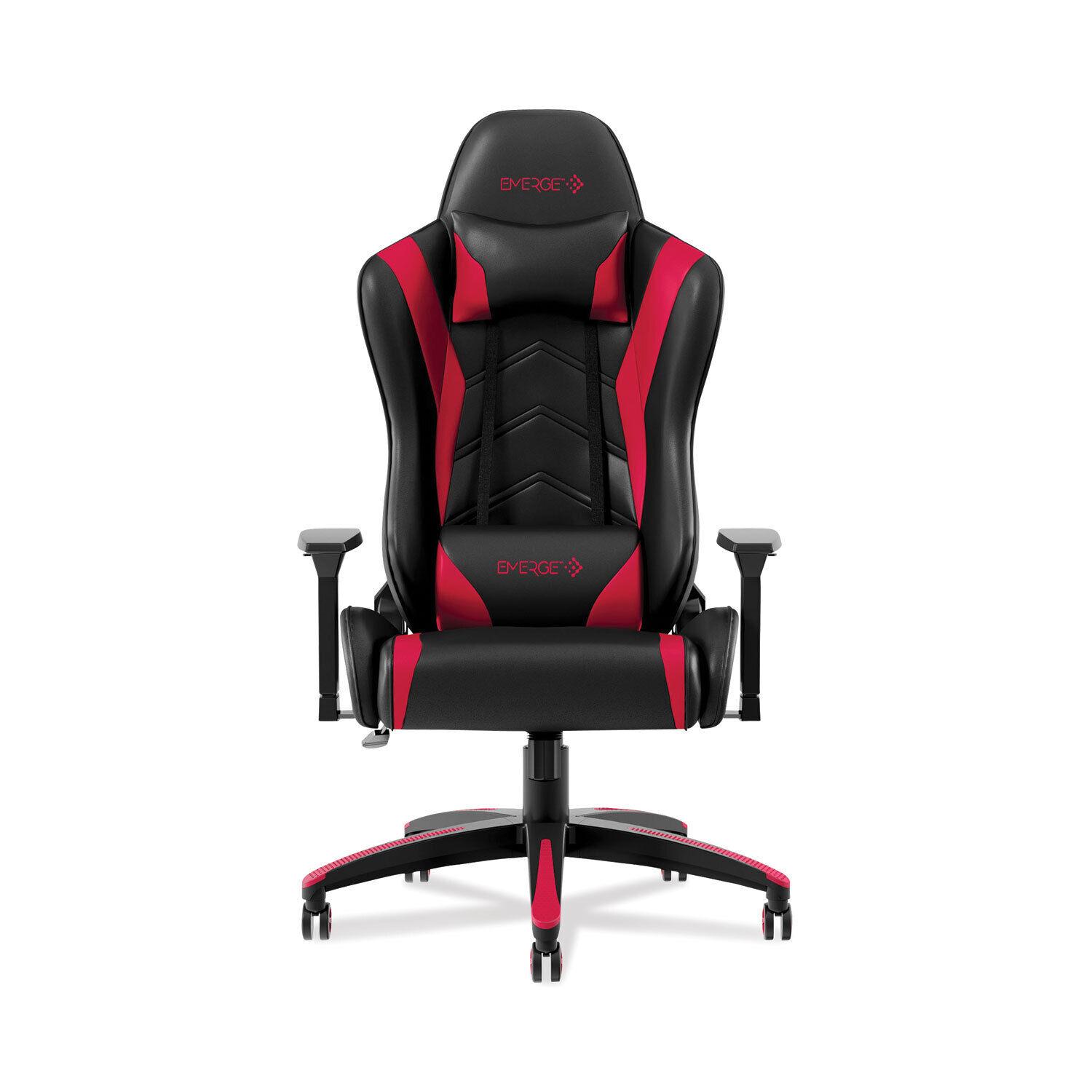 1500x1500 Emerge Vartan Gaming Chair Red Black