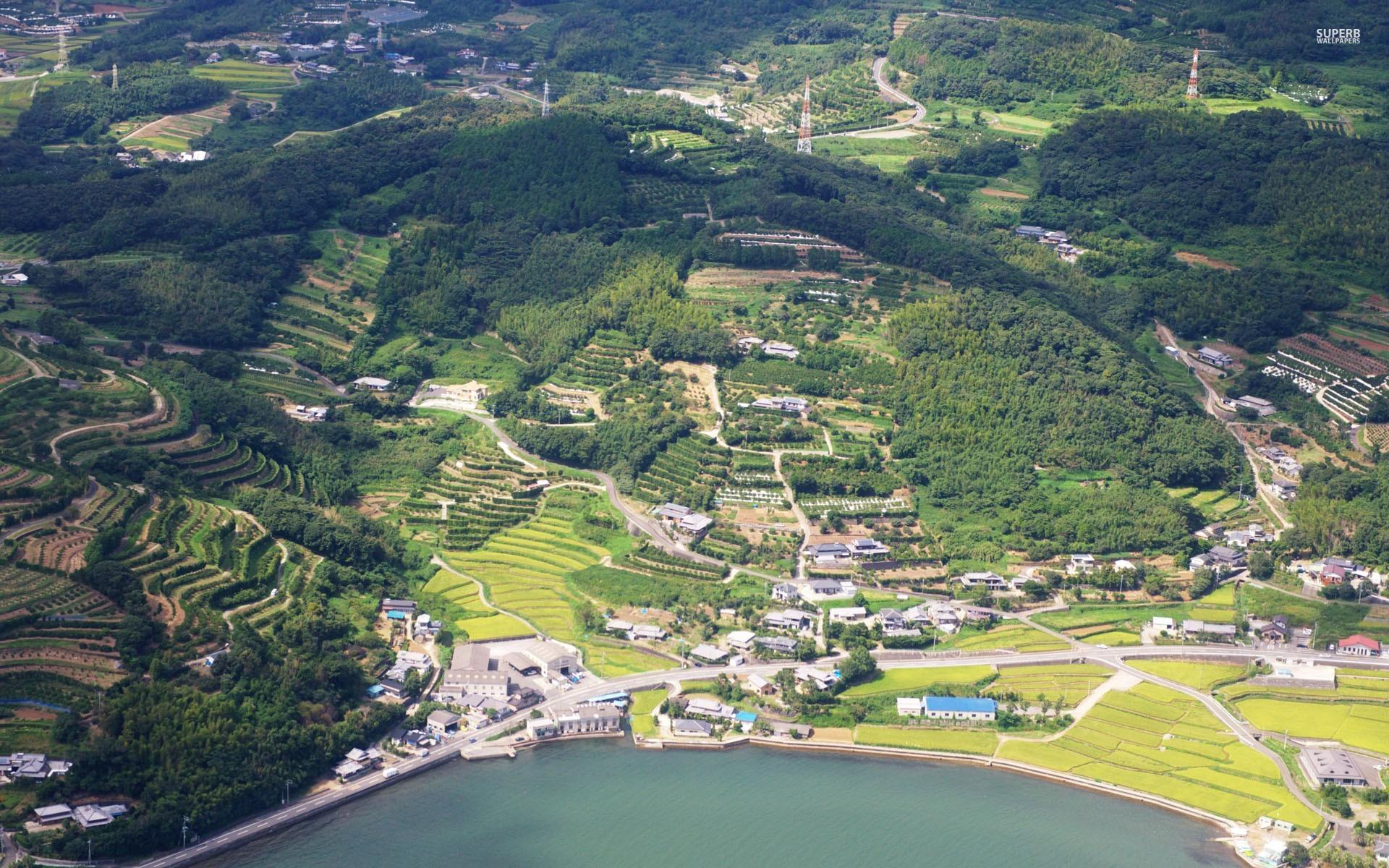 1920x1200 Nagasaki Japan Asia View wallpaper