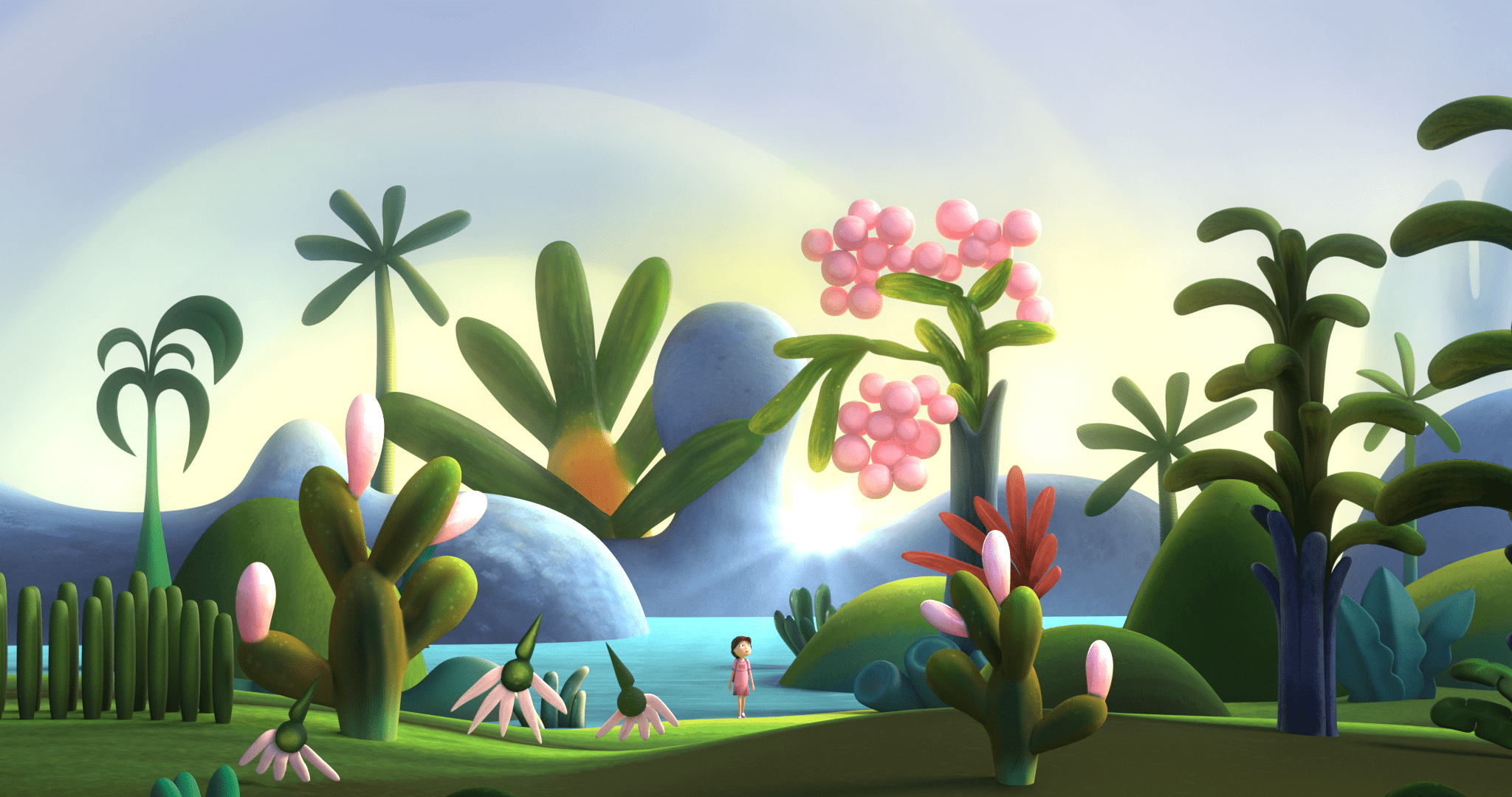 2048x1080 Tarsilinha: animação ilustra Tarsila do