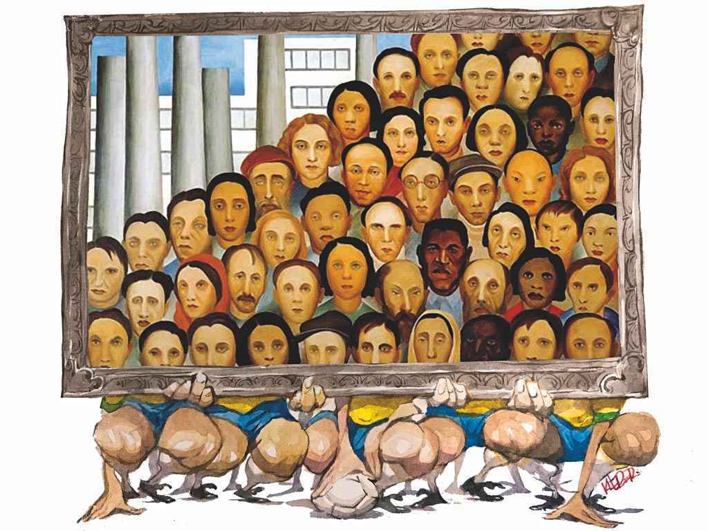 1024x768 Operários. Na arte e nos campos