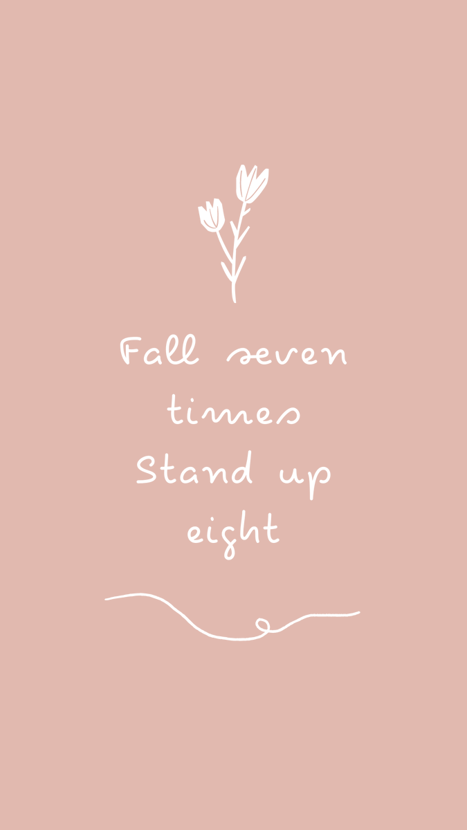 675x1200 Fall seven times, Stand up eight