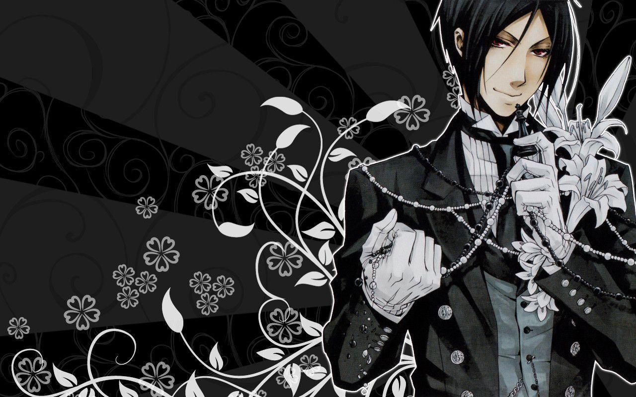 Black Butler Sebastian Wallpapers  Top Free Black Butler Sebastian  Backgrounds  WallpaperAccess