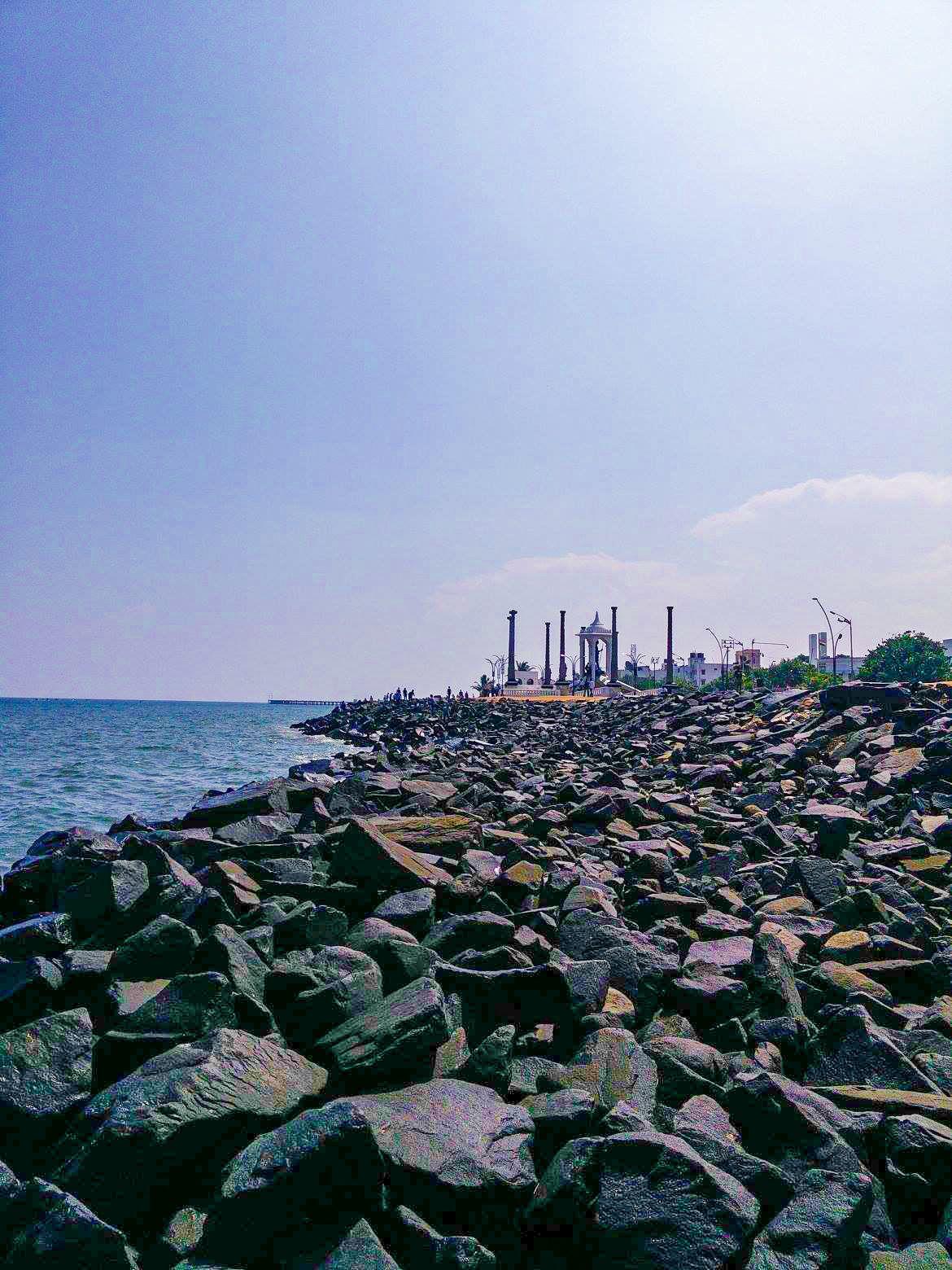 1170x1560 Rock Beach Pondicherry. Cool