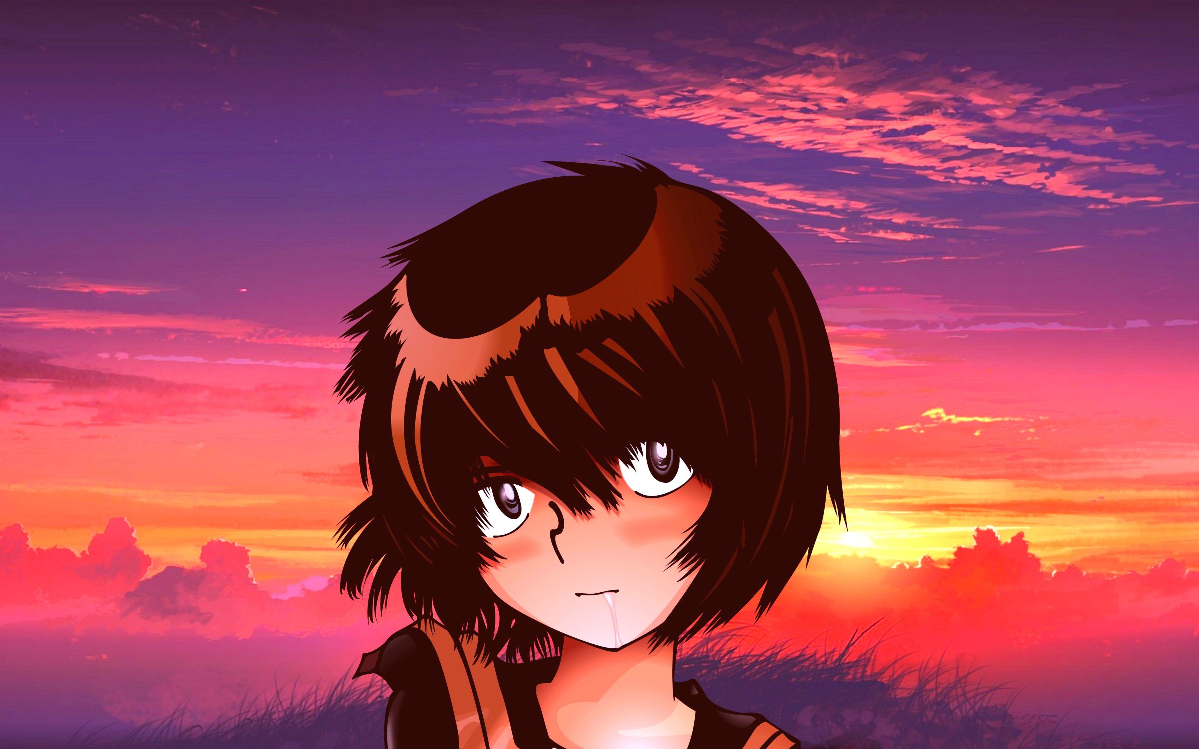 3840x2400 Mikoto Urabe #Sunset K #wallpaper