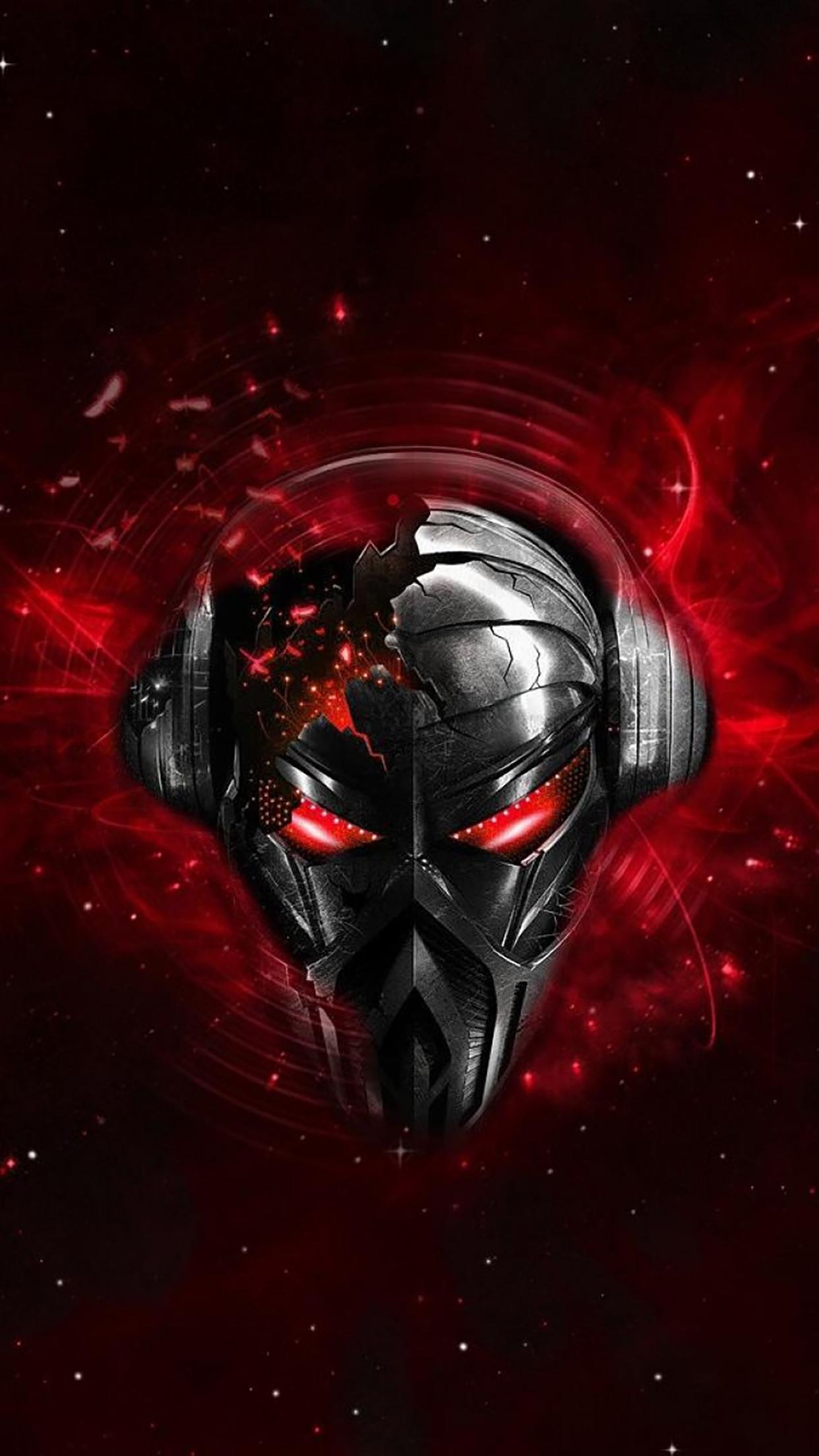 1242x2209 Robot : Head 2 Wallpaper for iPhone 11