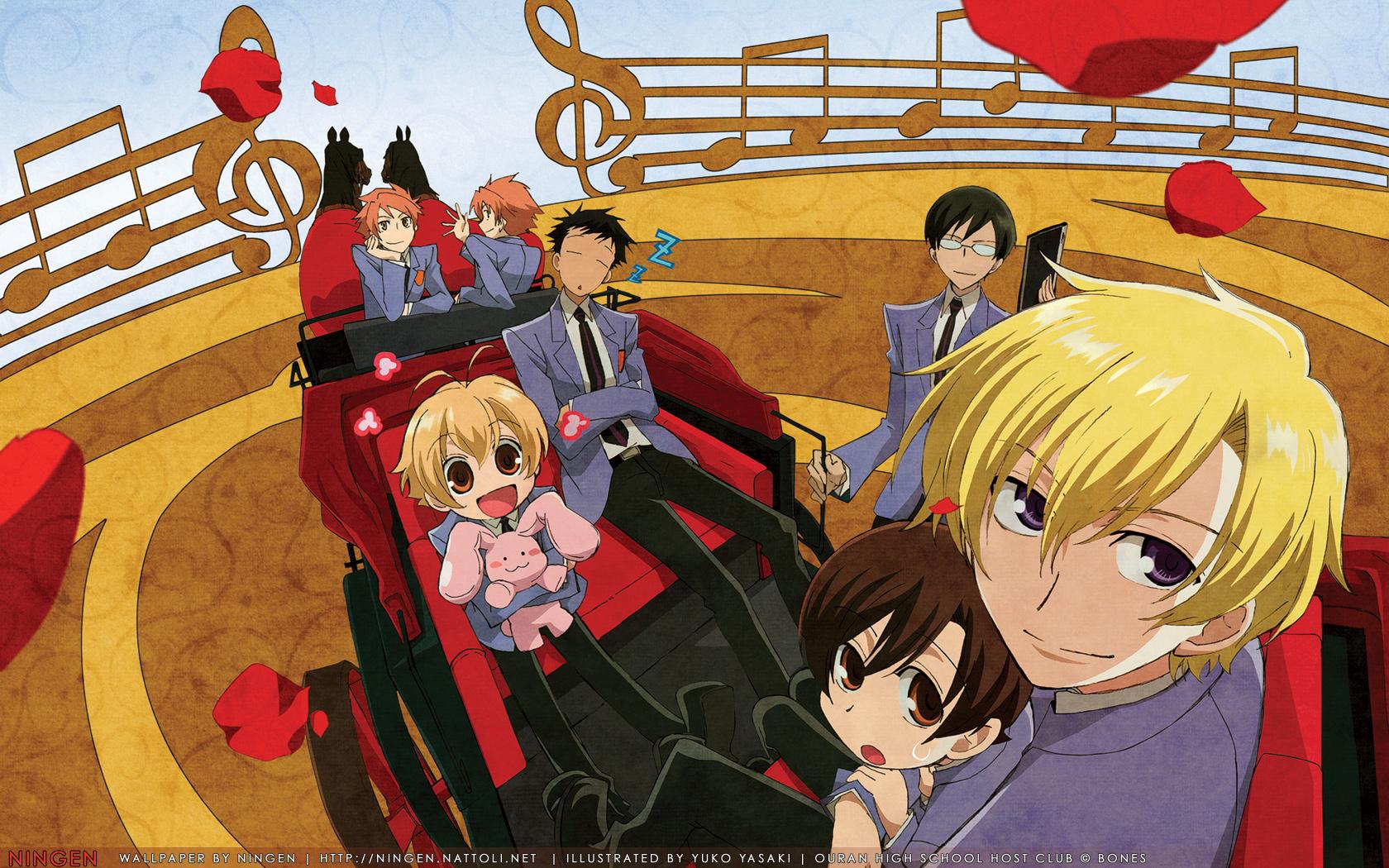 1680x1050 Kyoya Ootori and Scan