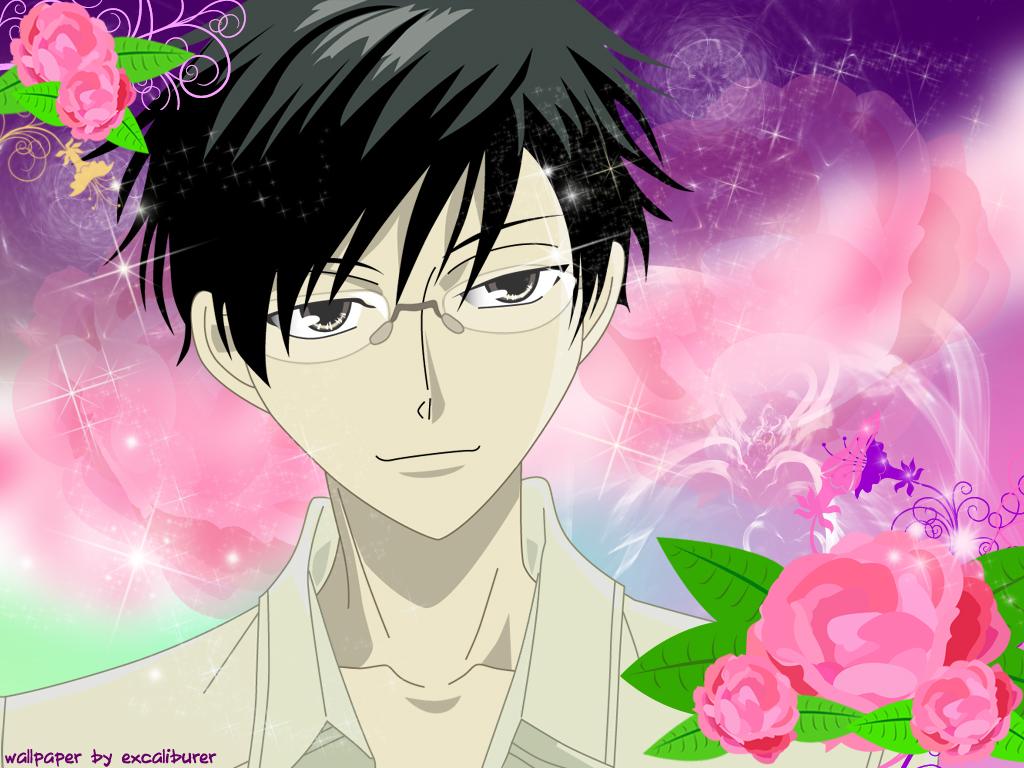 1024x768 Kyoya Ootori and Scan