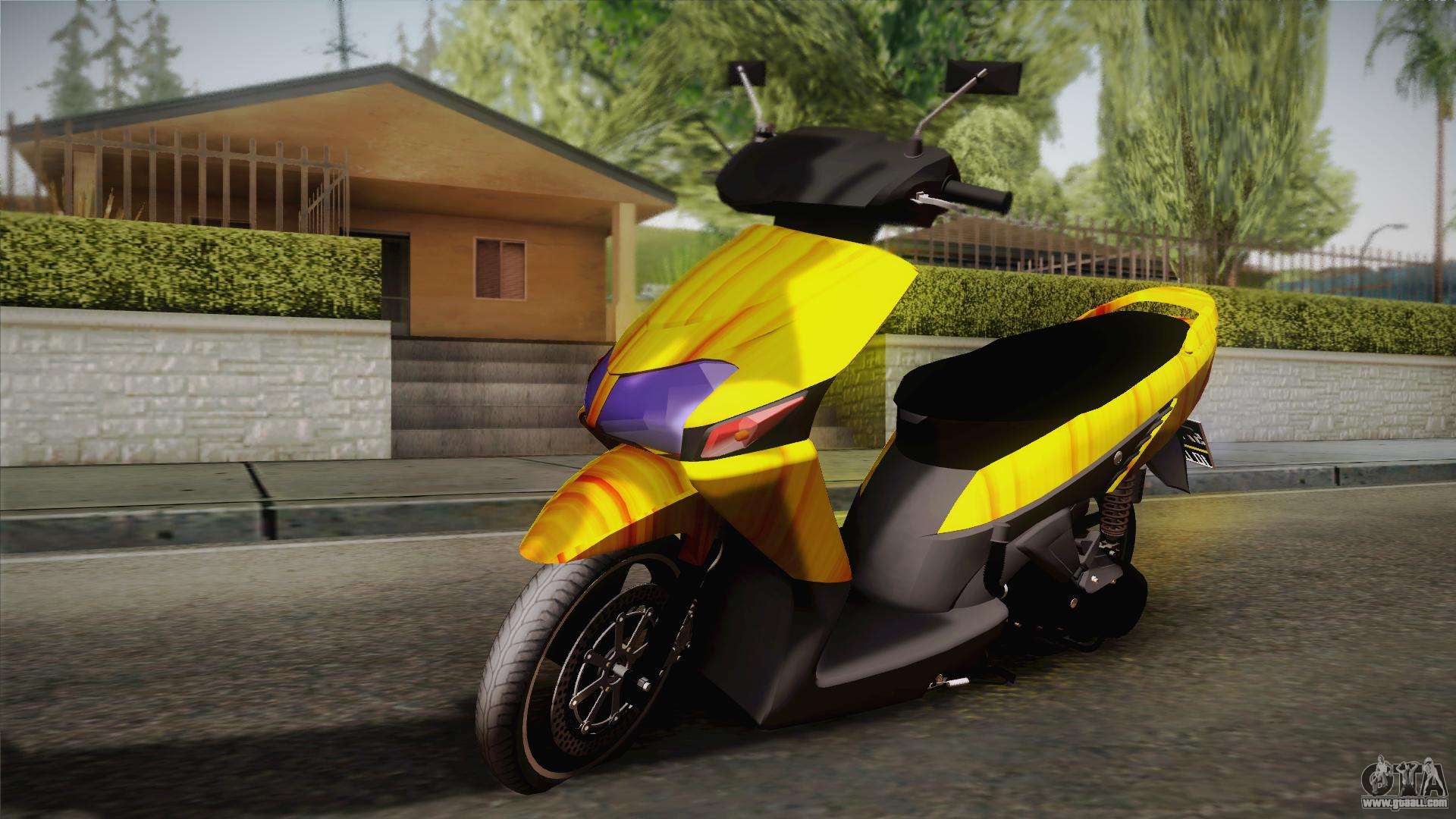 1920x1080 Honda Vario Yellow Shines for GTA San