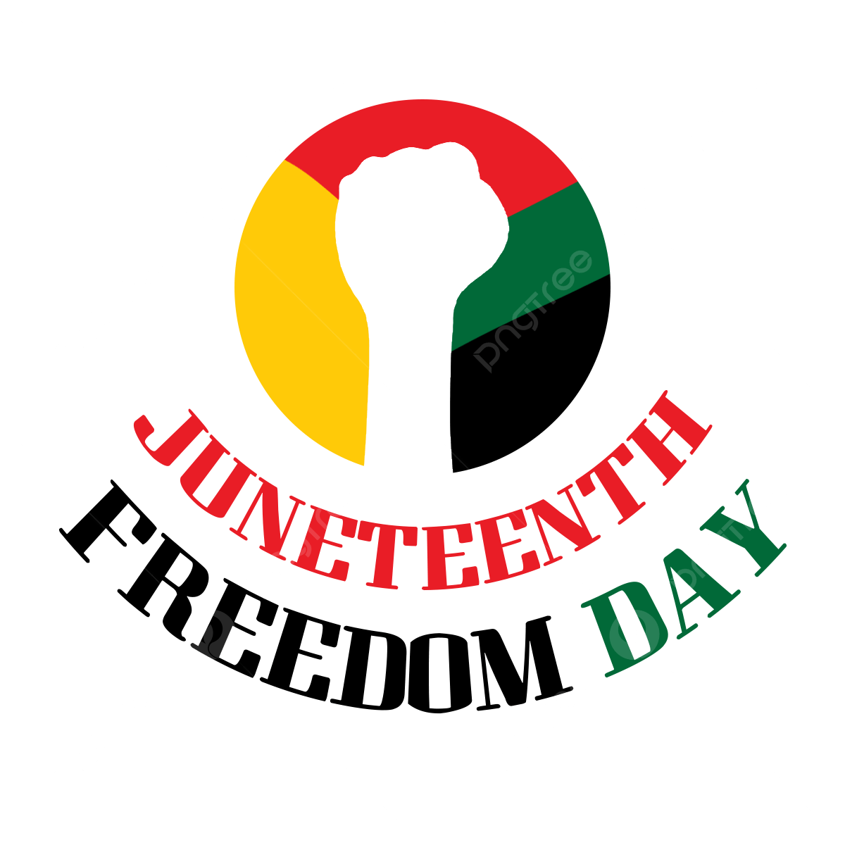 1200x1200 Juneteenth PNG Transparent Image Free