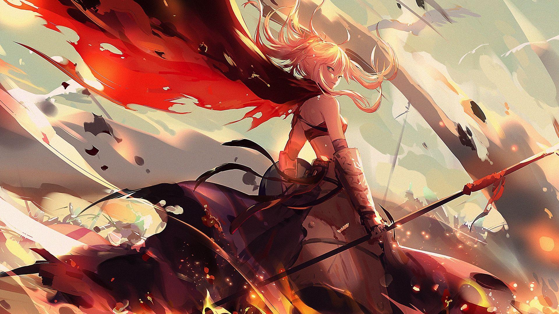 1920x1080 Desktop Wallpaper Lancer, Ruler, Fate