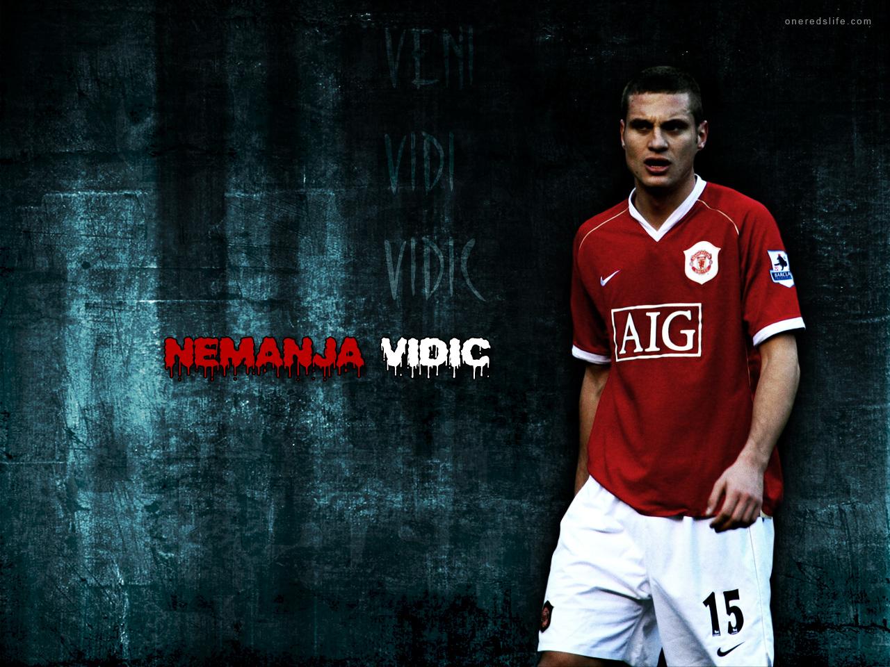 1280x960 Nemanja Vidic (7). Manchester United