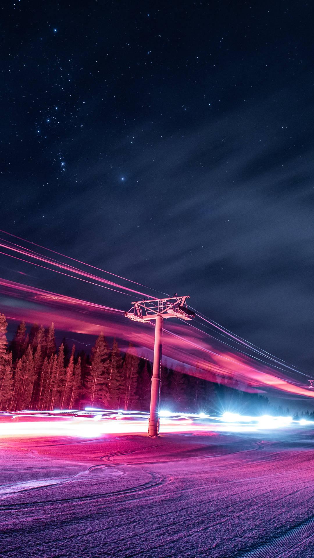 1080x1920 Download Roadside Neon Aesthetic iPhone