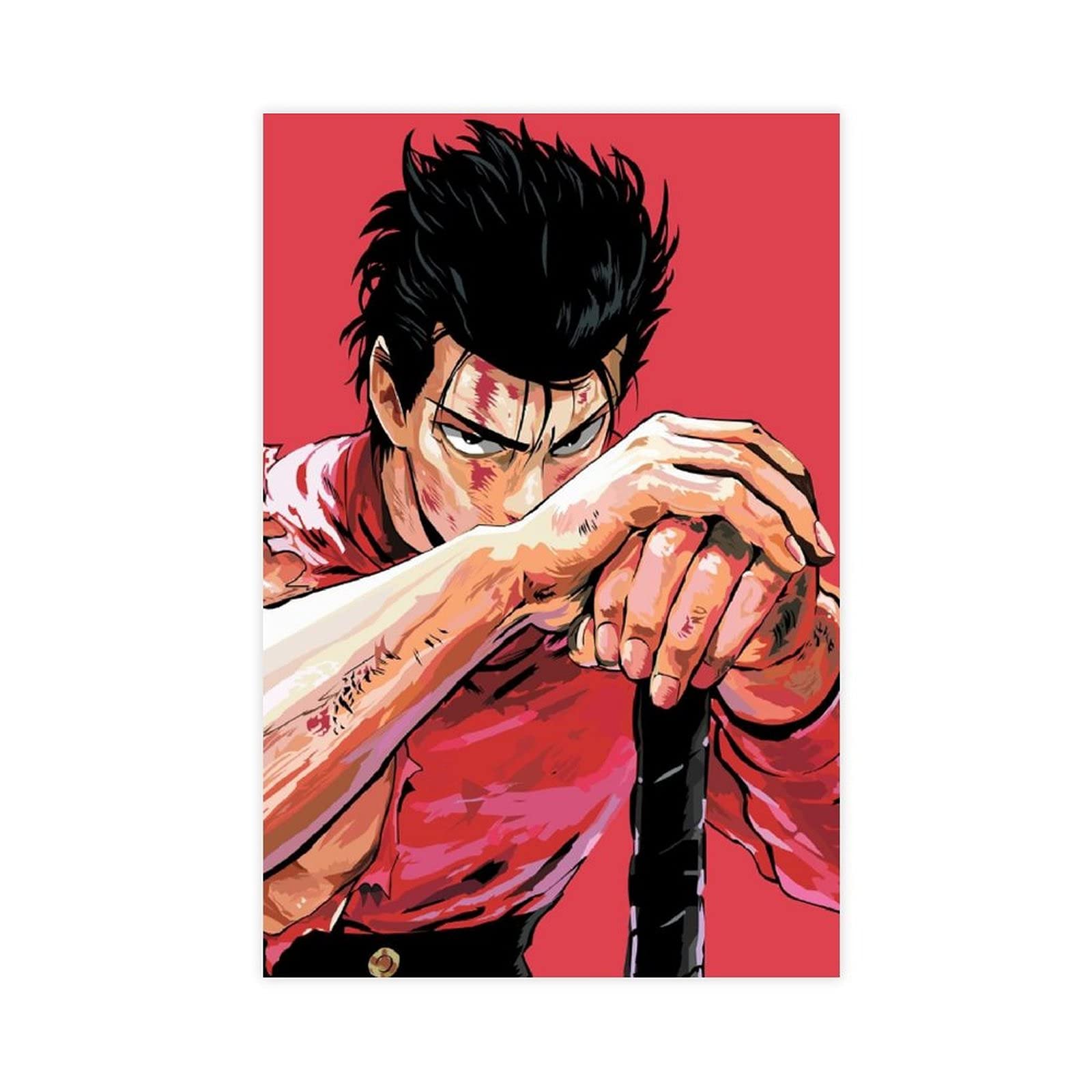 1600x1600 One Punch Man METAL BAT Anime Poster
