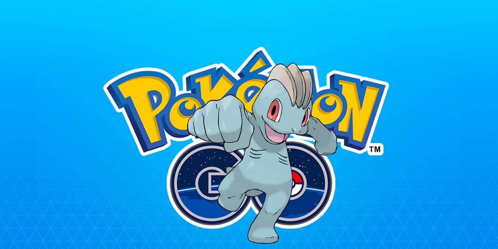 1920x960 Download Machop With Pokemon Go Background Wallpaper
