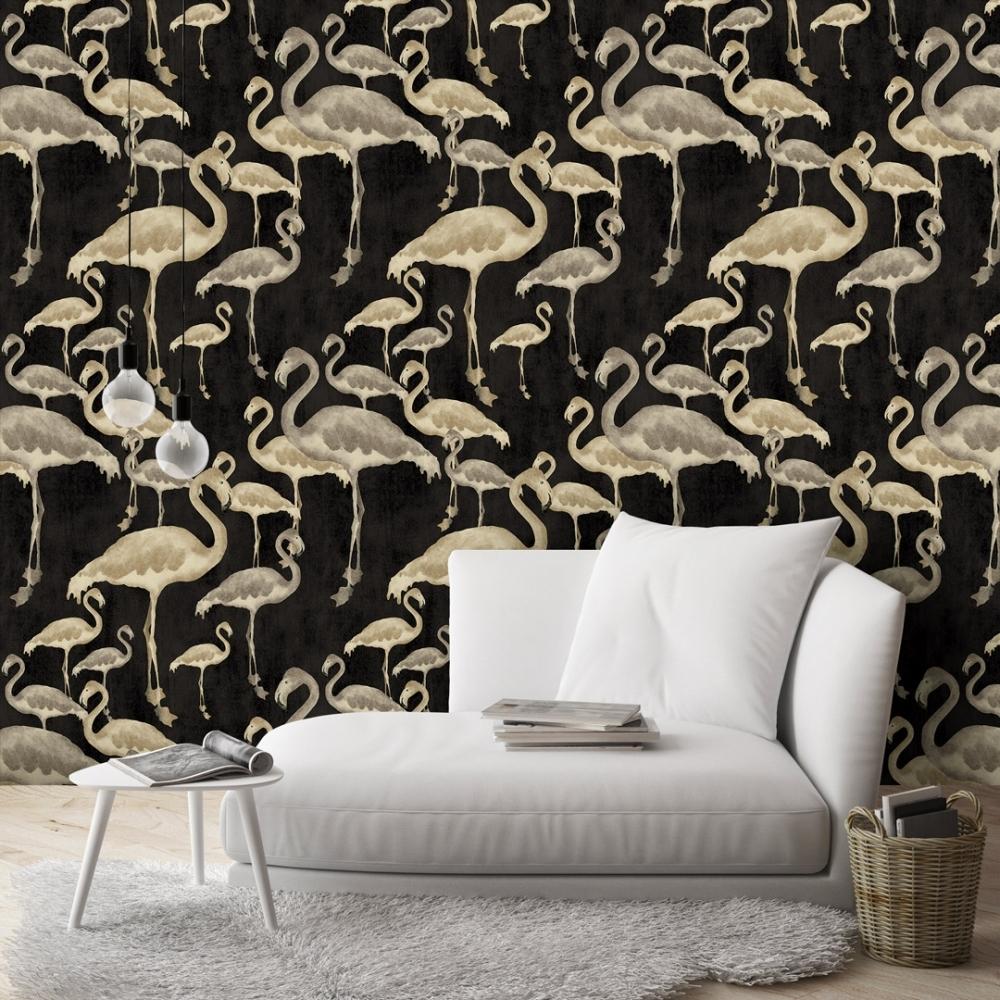 1000x1000 Flamingo Beach Wallpaper After Dark