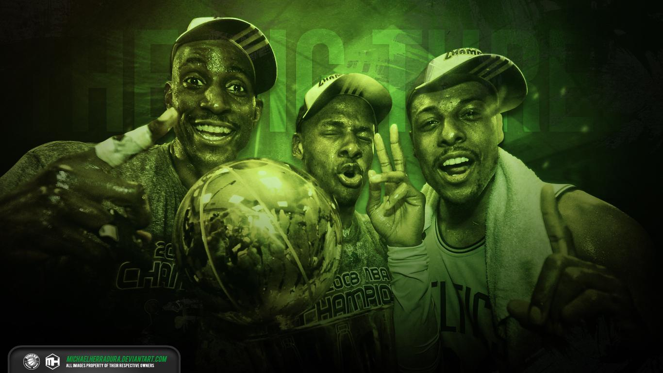 1366x768 Boston Celtics Desktop Wallpaper