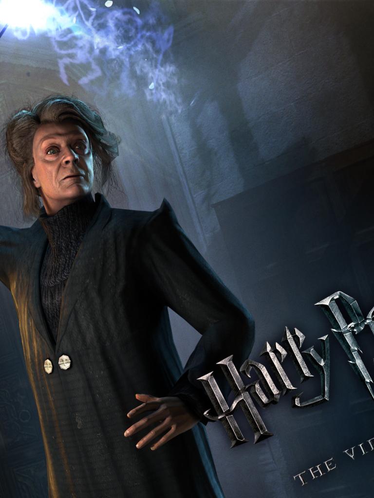 768x1024 Professor Minerva McGonagall Wallpaper