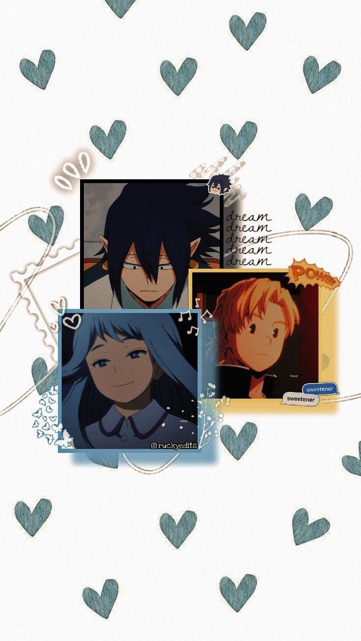 735x1305 Cute anime wallpaper
