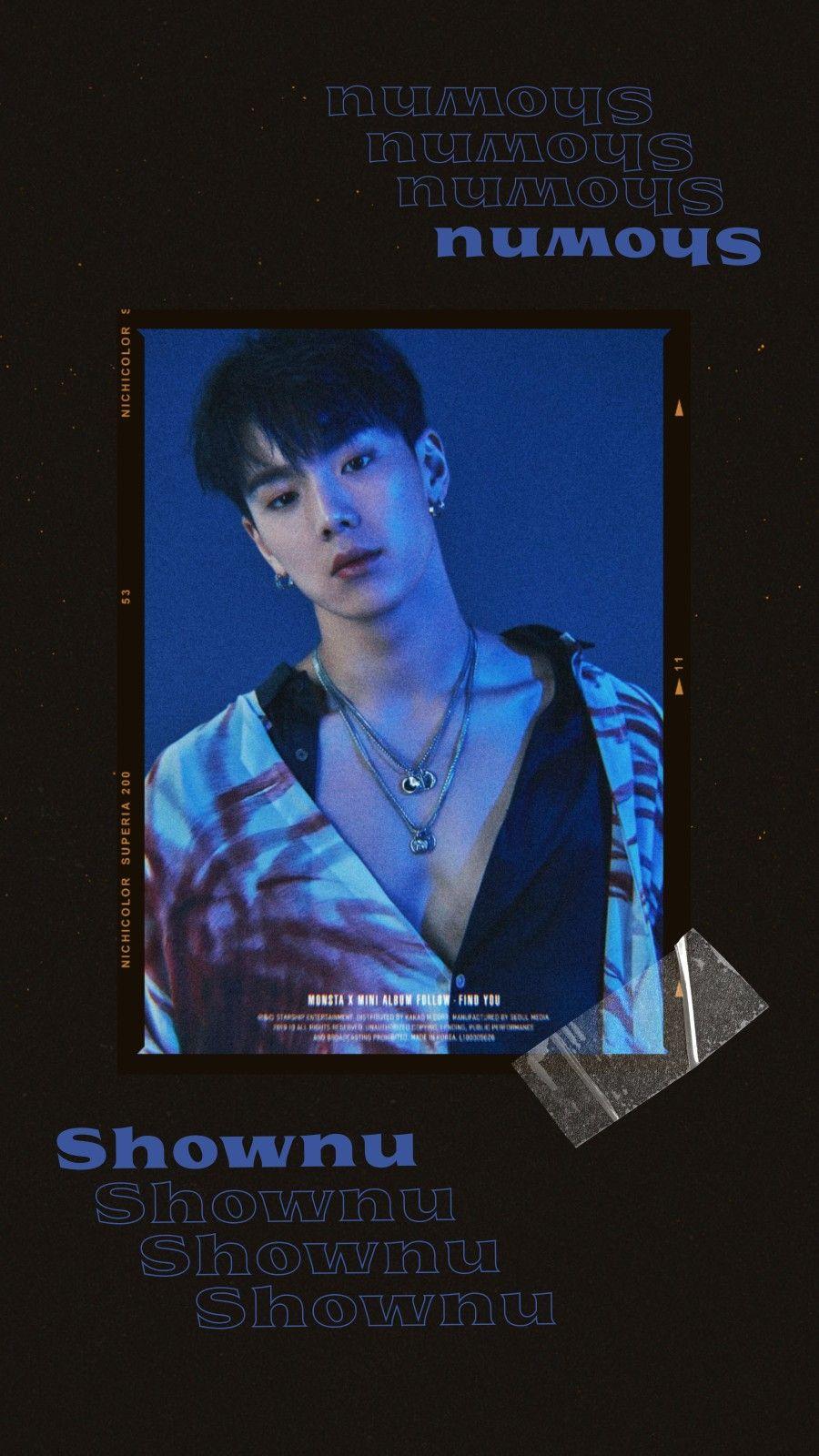 900x1600 Monsta X Shownu Wallpaper Dark. Fondo