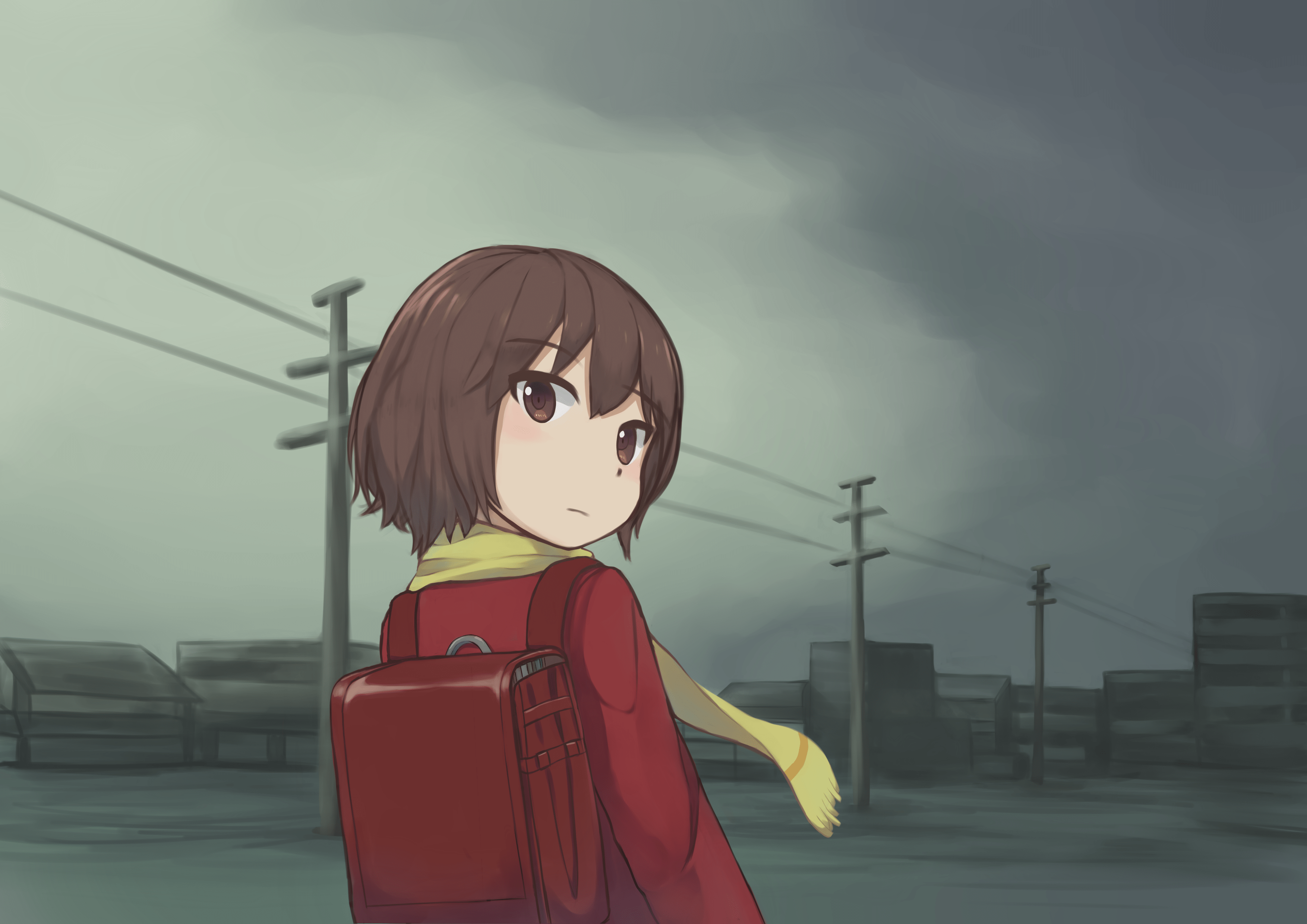 3507x2480 Kayo Hinazuki Boku Dake Ga Inai Machi