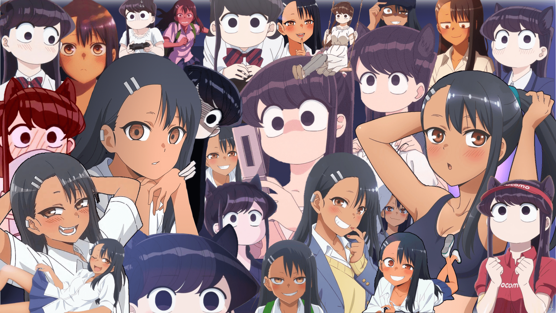 1920x1080 Nagatoro X Komi San Wallpaper.made