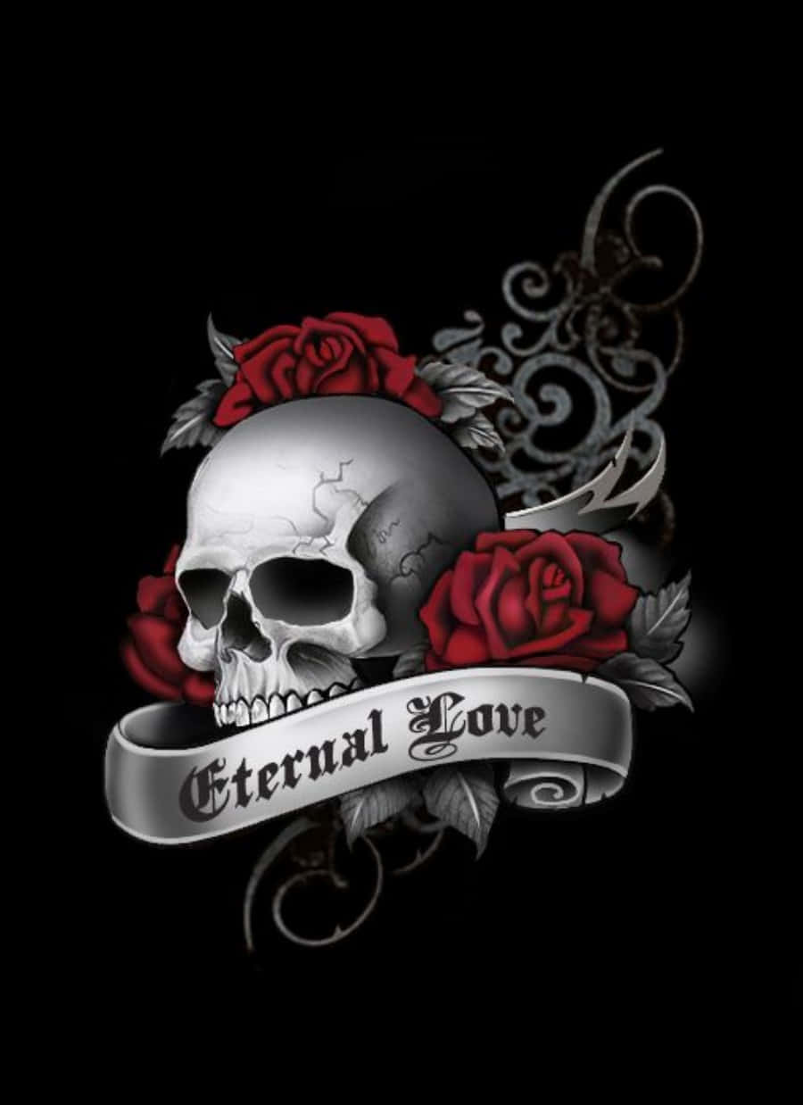900x1238 Roses Eternal Love Art Wallpaper