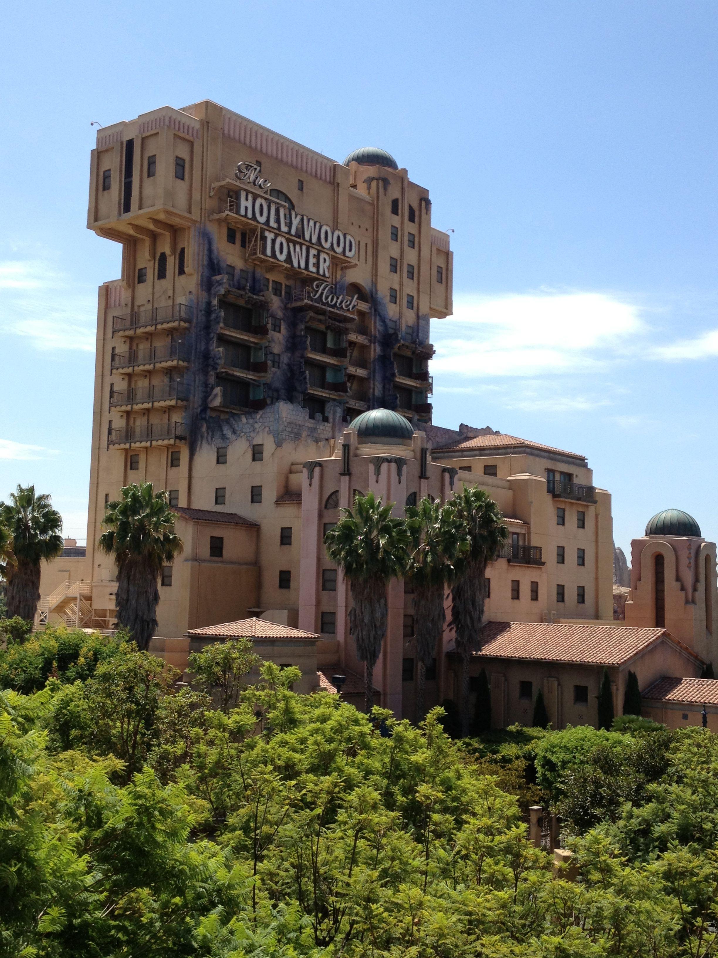 2448x3264 Tower of Terror at DCA. Disney world