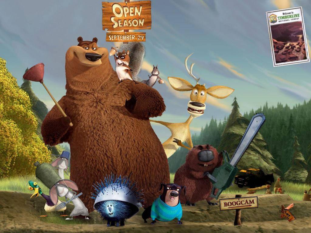 1024x768 Download Open Season Movie Animated