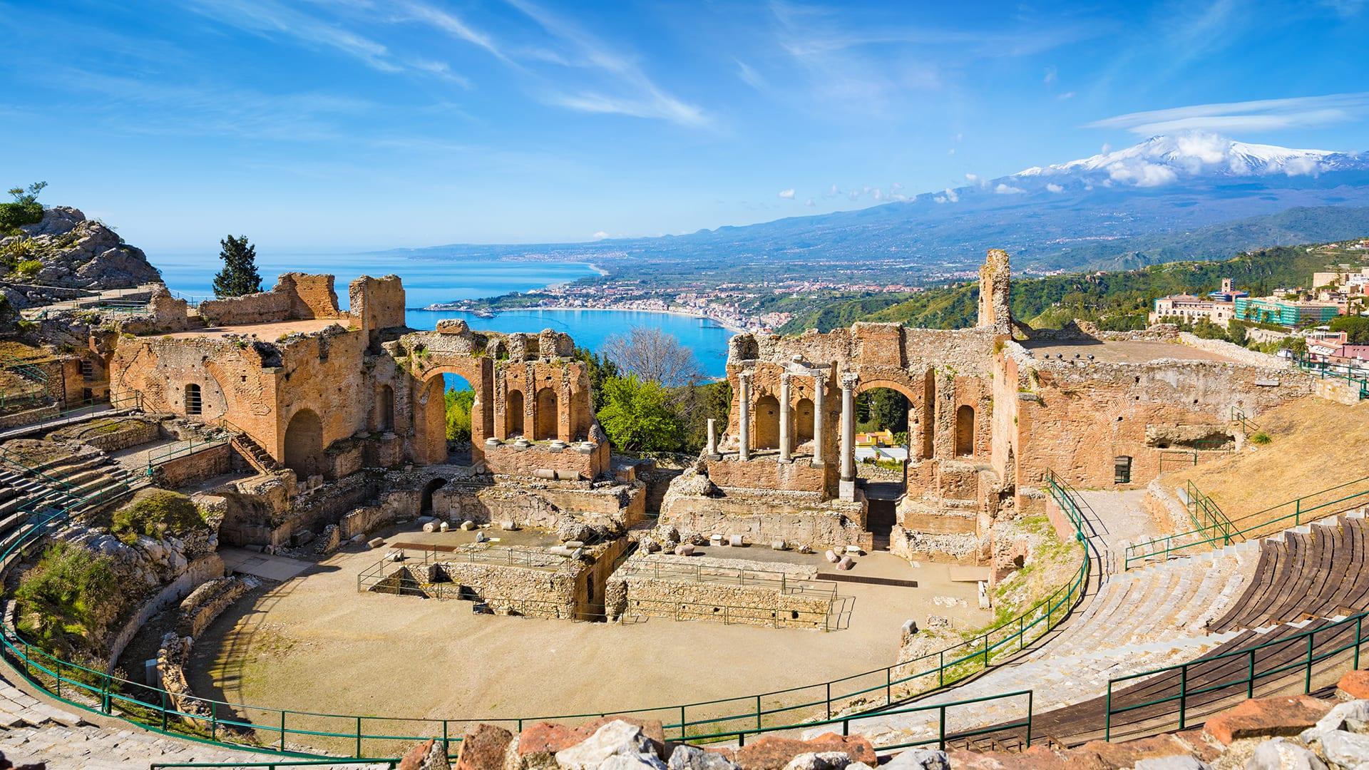 1920x1080 Messina (Sicily), Italy Taormina On Your Own Excursion. Norwegian Cruise Line