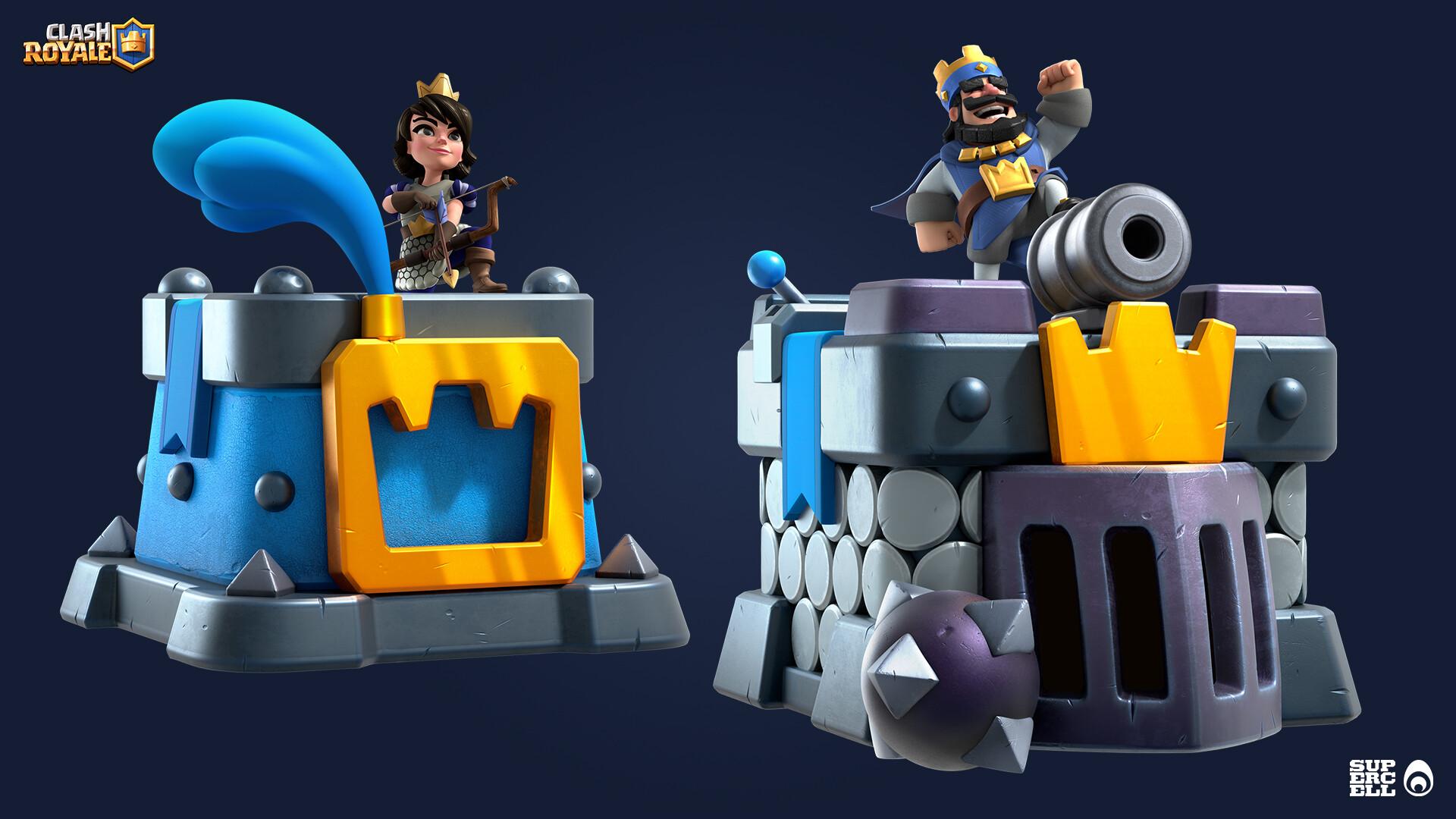 1920x1080 Mega Knight Skin Tower