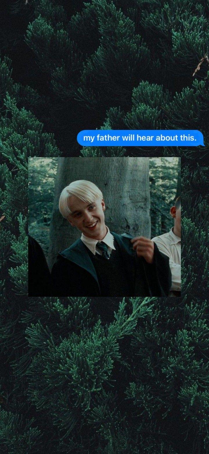 720x1560 Draco Malfoy wallpaper. Personajes de