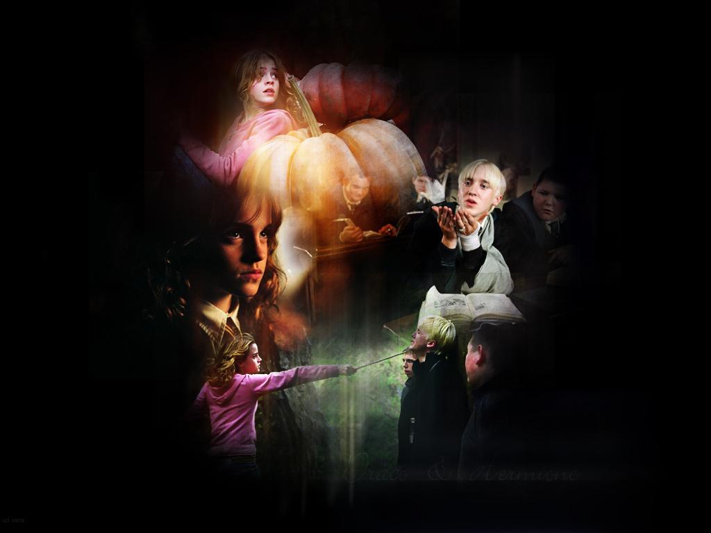 1024x768 Dramione Wallpaper Granger's