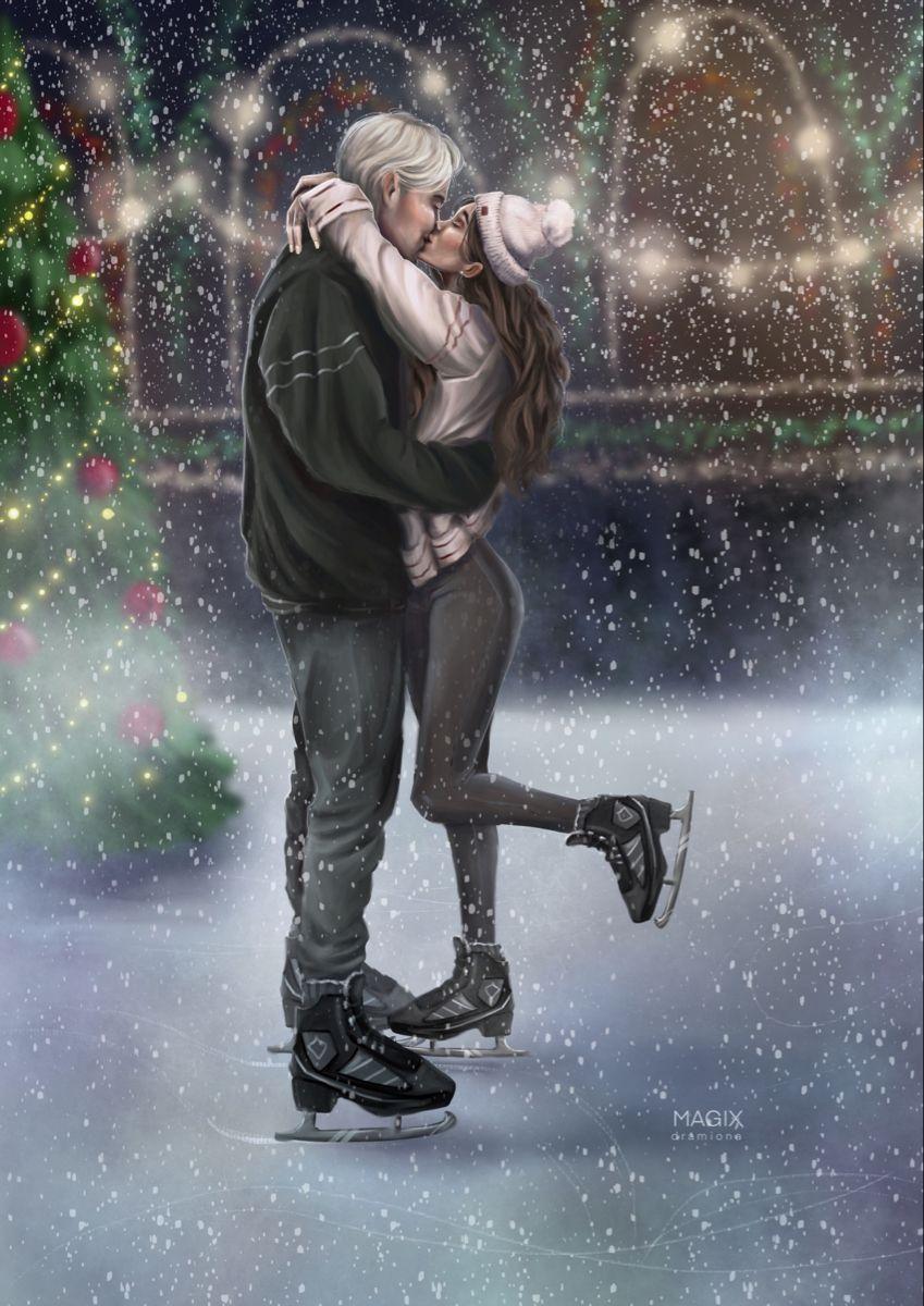 849x1200 Draco and hermione, Dramione fan art