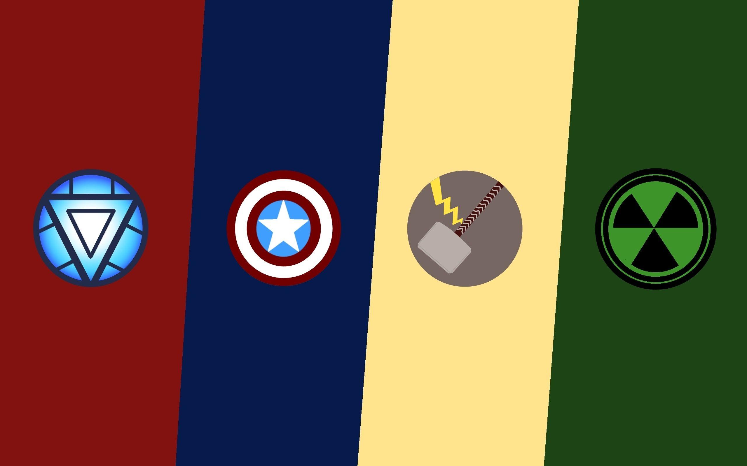 2560x1600 Minimalistic Avengers HD Wallpaper. Background Imagex1600
