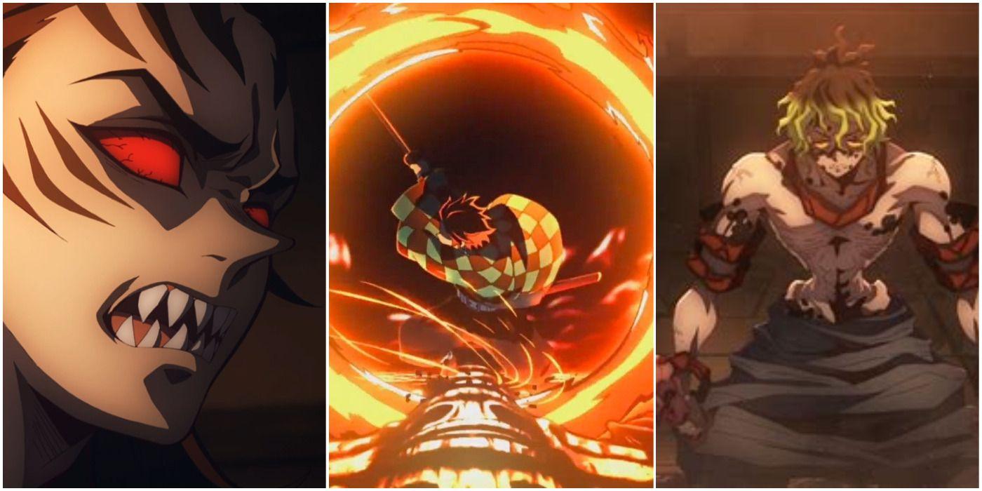 1400x700 Unique Fights In Demon Slayer, Ranked