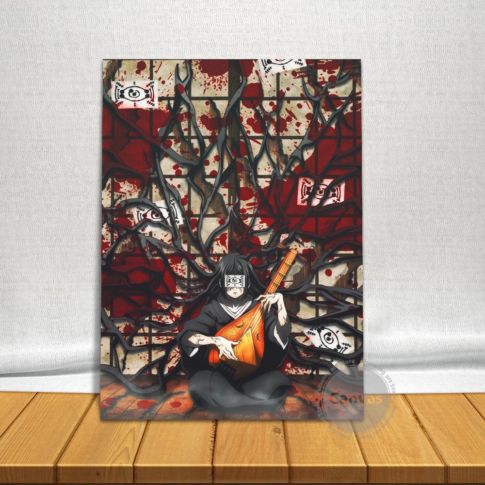 1000x1000 Anime Nakime Demon Slayer Canvas Manga