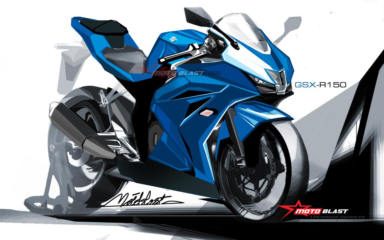 1280x800 Suzuki GSX150R previewed in new