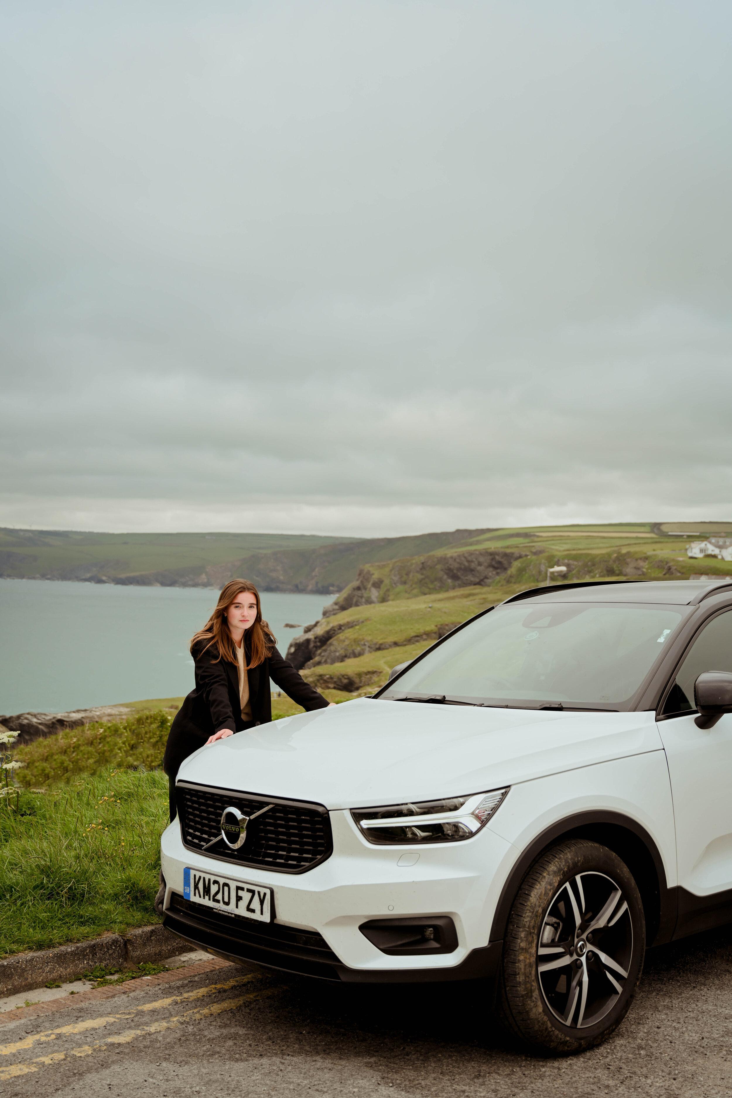 2500x3750 The Girl Behind The Wheel
