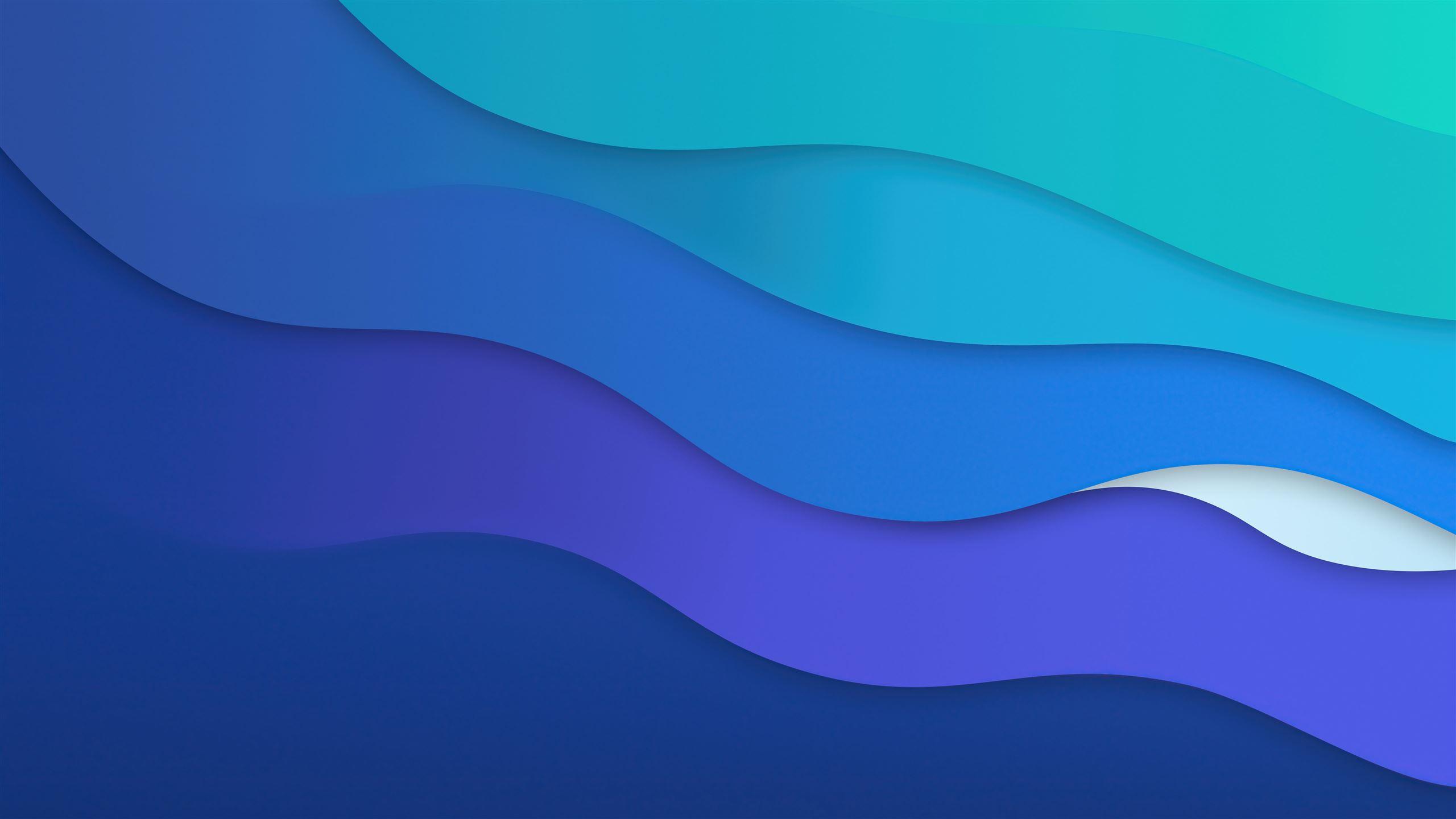 2560x1440 waves dark alt 8k MacBook Air Wallpaper